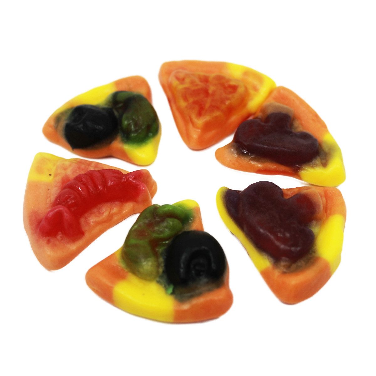 VIDAL Süßigkeit, Vidal Fruchtgummi Pizzastücke Pizzascheiben fruchtig süß 1000g