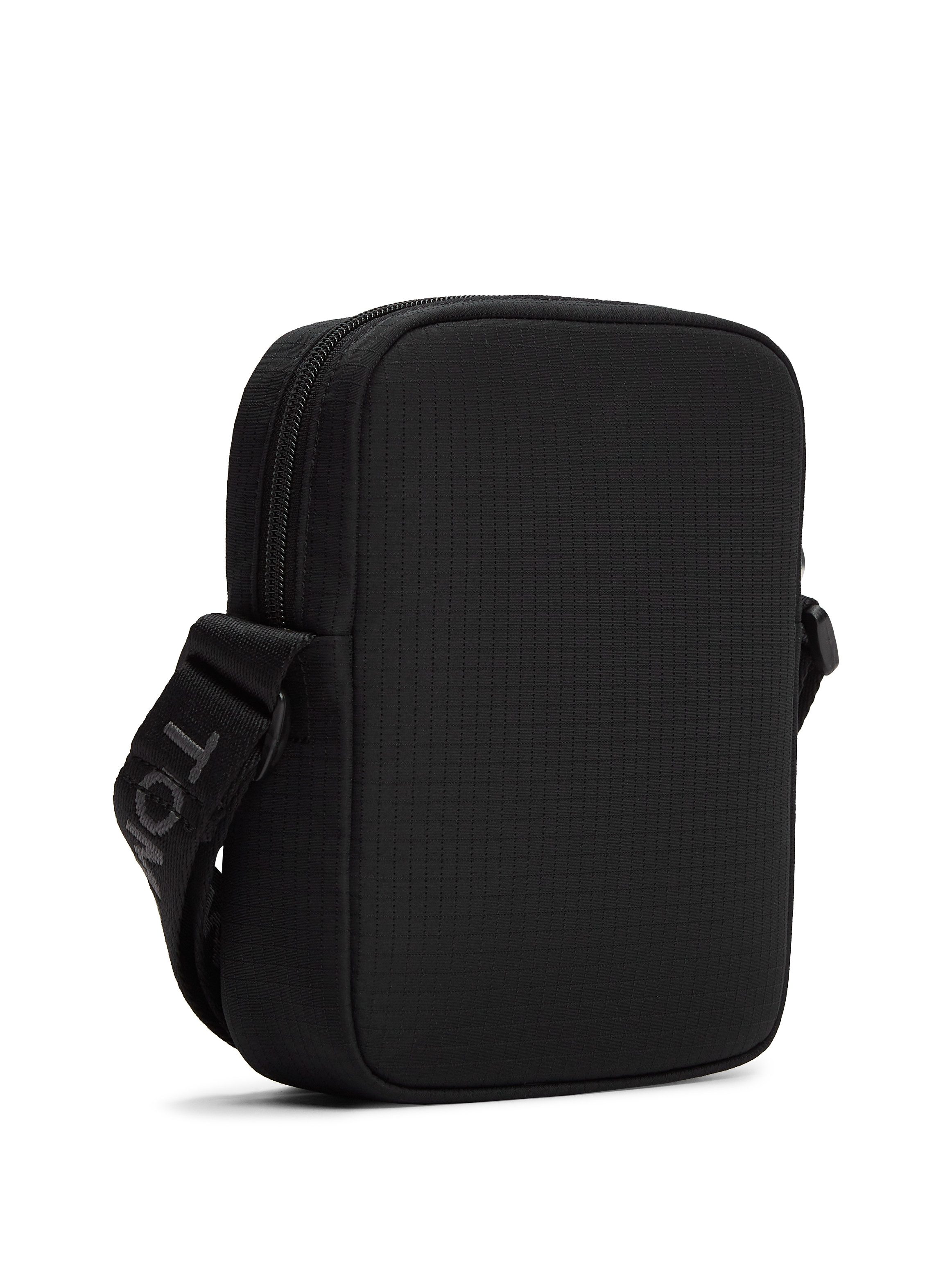 Tommy Jeans Umhängetasche TJM ESS DAILY RIPSTOP REPORTER, Unisex Schultertasche, Crossbodybag mit Logo-Aufnäher