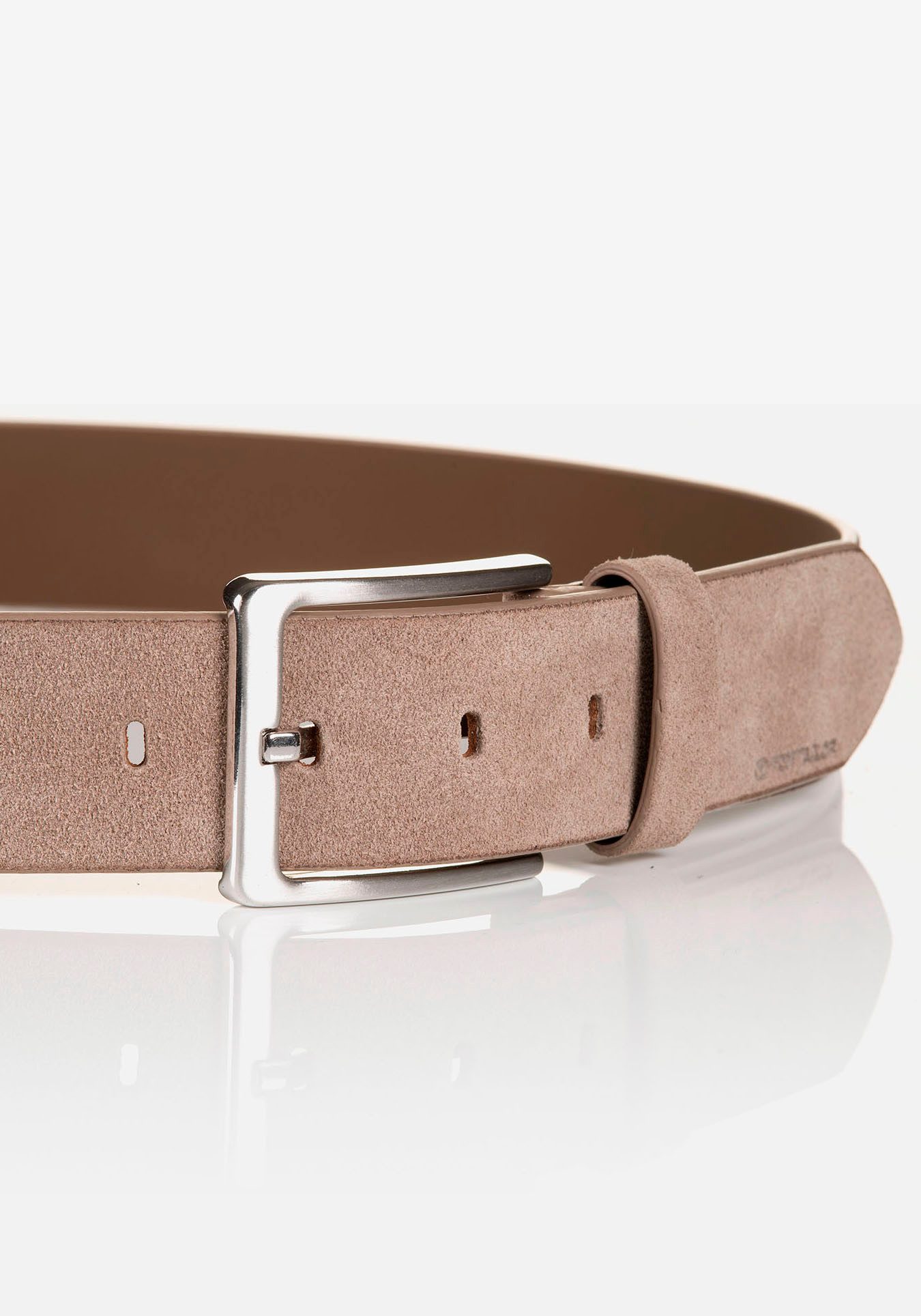 TOM TAILOR Synthetikgürtel Veloursgürtel, Freizeit- und Anzugsgürtel, bis G günstig online kaufen