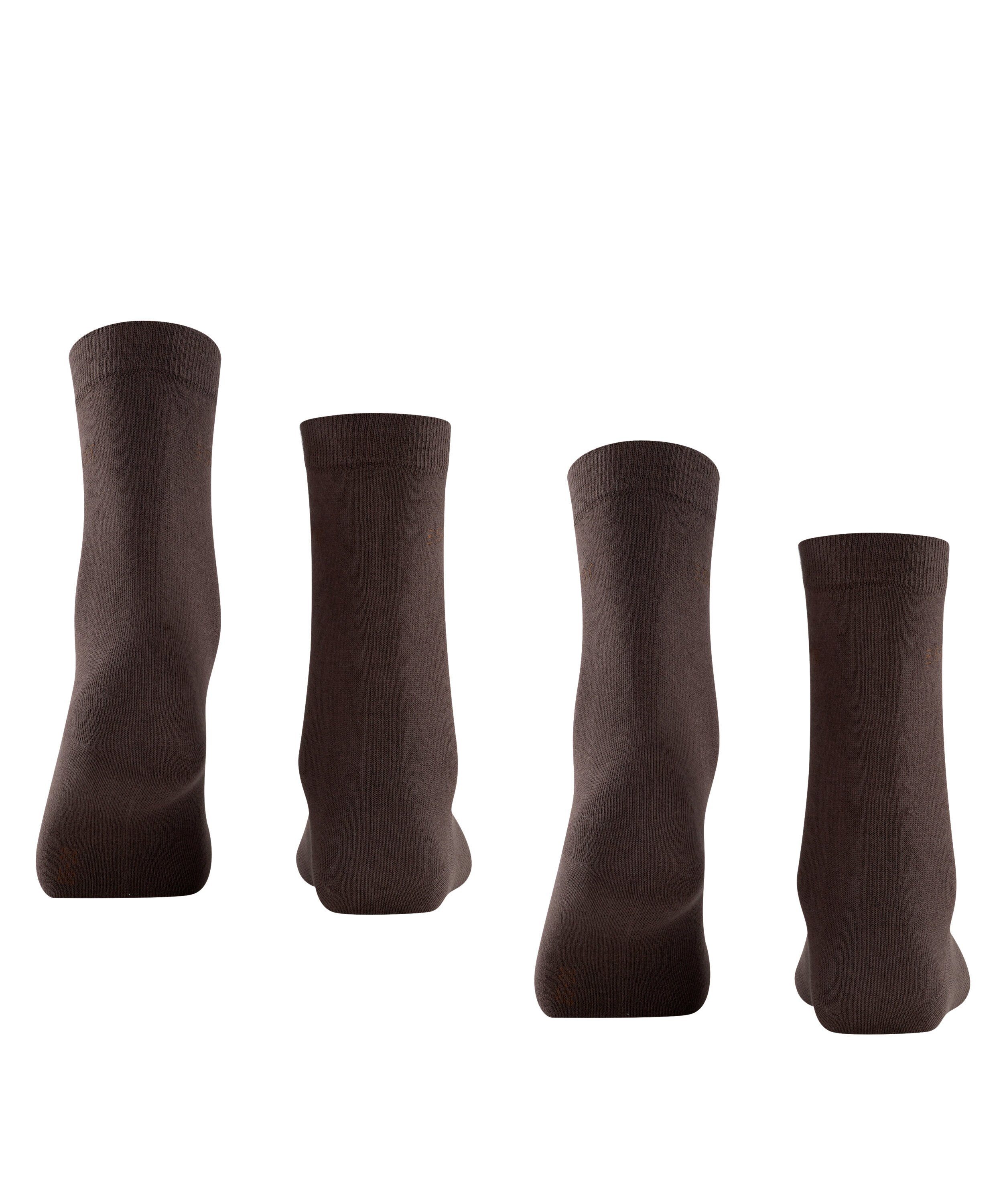 Uni (2-Paar) brown dark Esprit 2-Pack Socken (5230)
