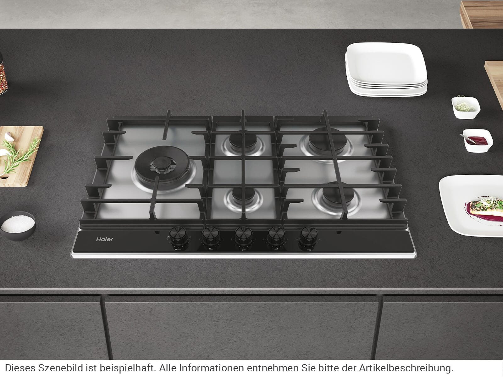 Haier Gas-Kochfeld 33803159, autark
