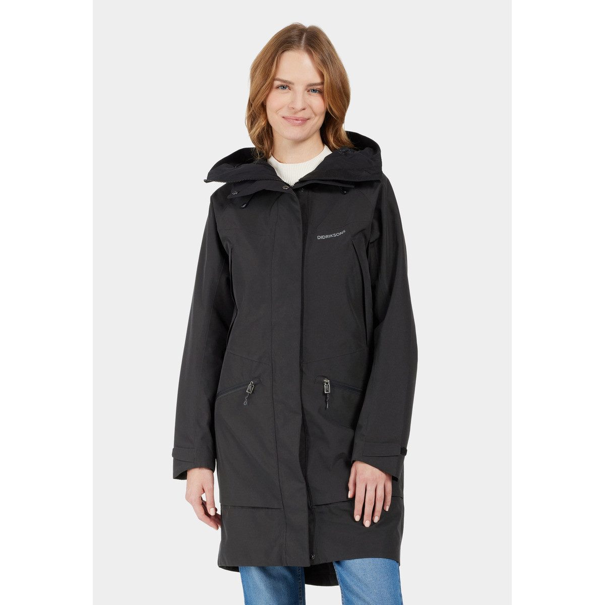 Didriksons Parka Ilma Damen Winterjacke, Wintermantel, Regenmantel, Kapuzenjacke, Funktionsjacke