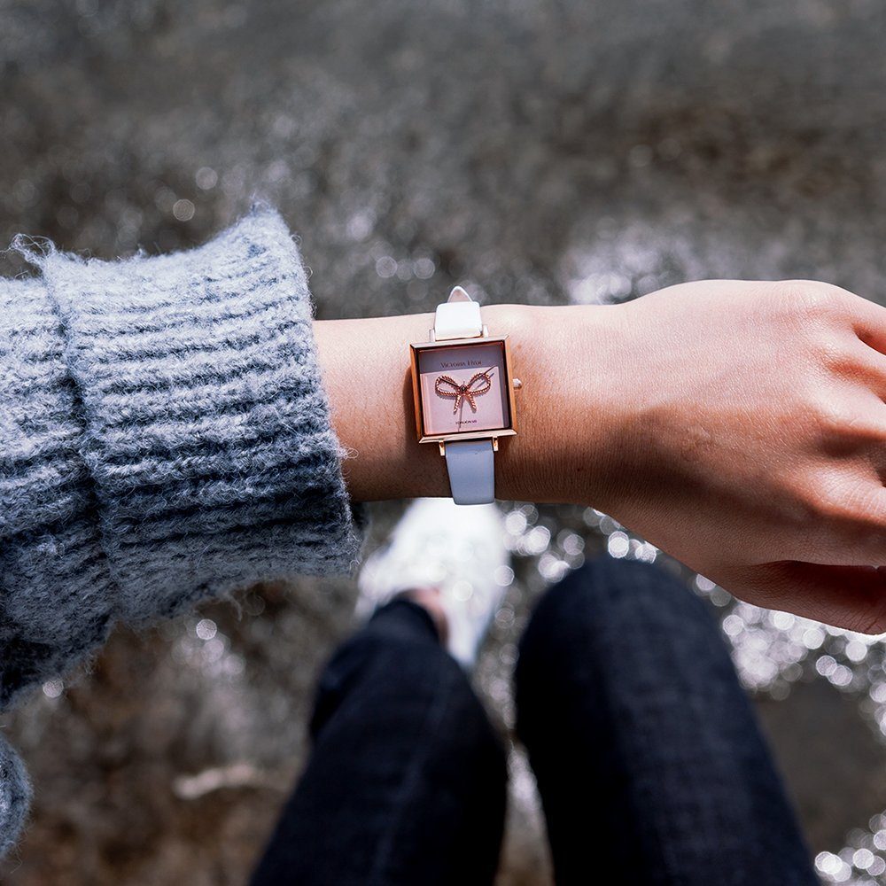 Victoria Hyde Digitaluhr »Maida Vale Bow Edged Leder« online kaufen | OTTO