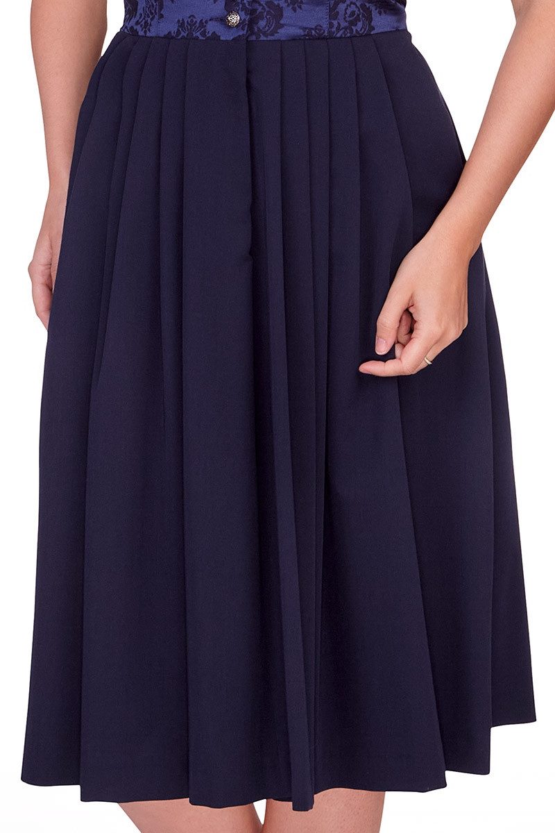 Berwin & Wolff Dirndl Midi Dirndl 1tlg. - GIANNA - marine