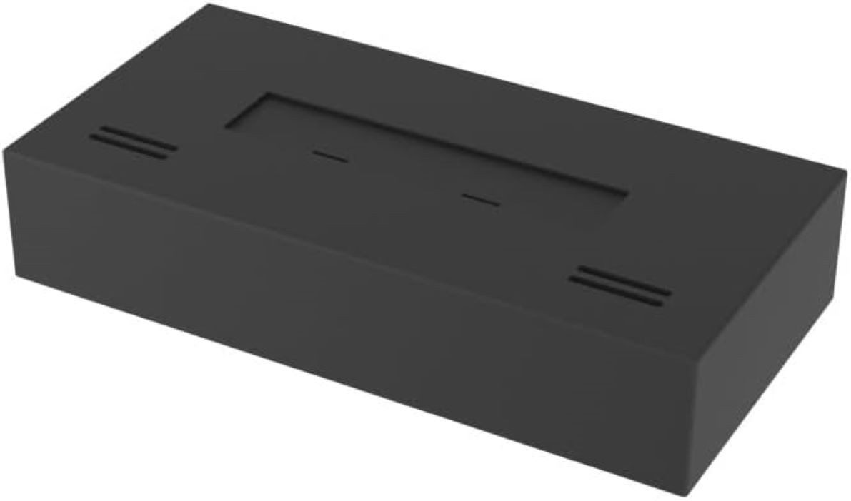 Infire Echtfeuer-Dekokamin SimpleFire Simplebox 400, 500 oder 600, Bio Ethanol Kamin mit Heizfunktion, Ethanolkamin mit TÜV-Zertifikat