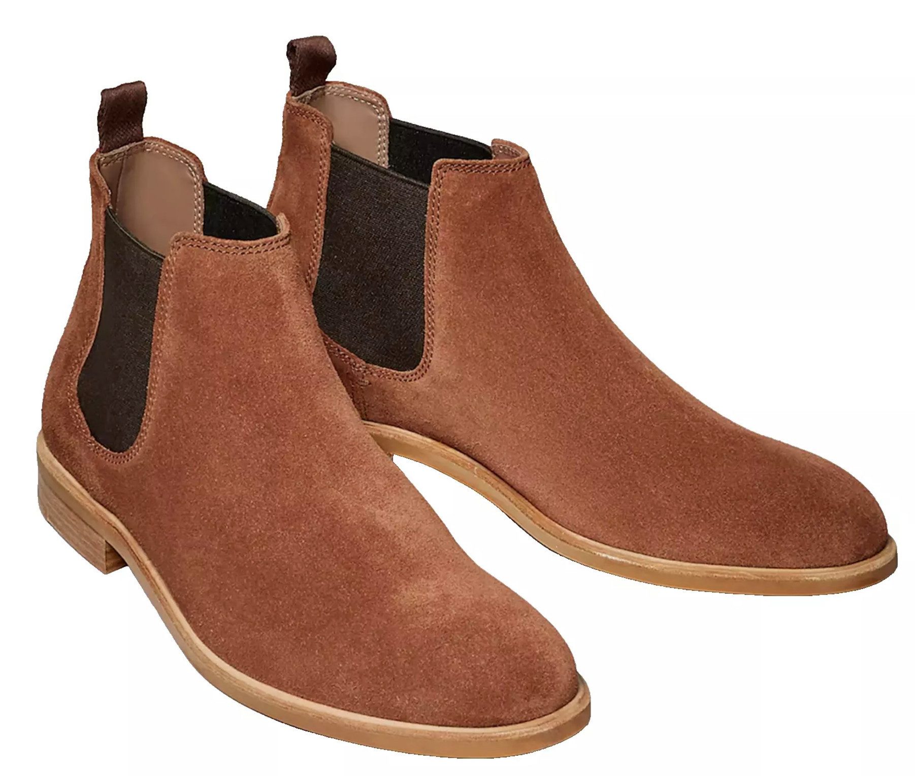 BRUNELLO CUCINELLI Suede Boots Chelseaboots Lederfutter und eine flexible Sohle