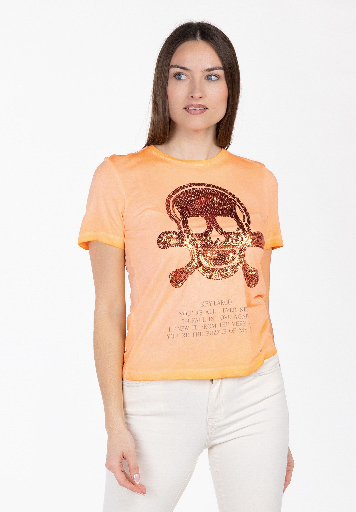 T-Shirt WT BONE round