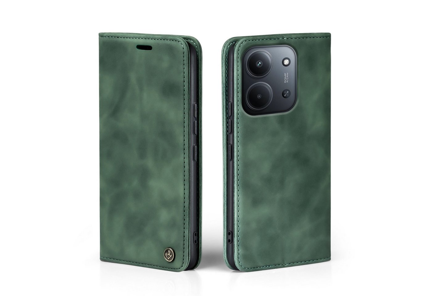 Tec-Expert Handyhülle Tasche Hülle für Xiaomi Redmi 15C 6.9 Zoll, 6,9", Cover Klapphülle Case mit Kartenfach Fliphülle aufstellbar