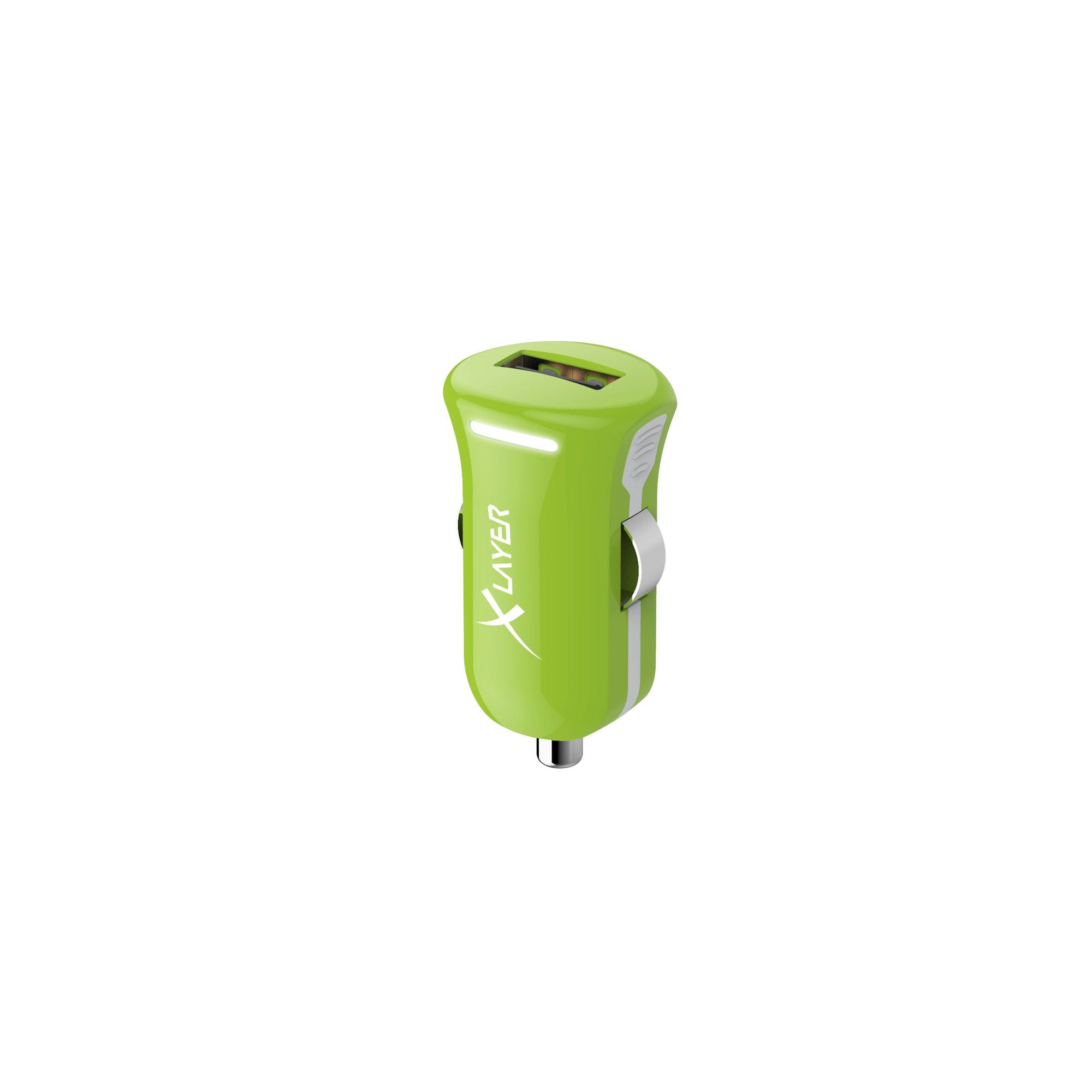 XLAYER Kfz-Ladegerät XLayer Colour Line USB Adapter 2.4A KFZ-Netzteil