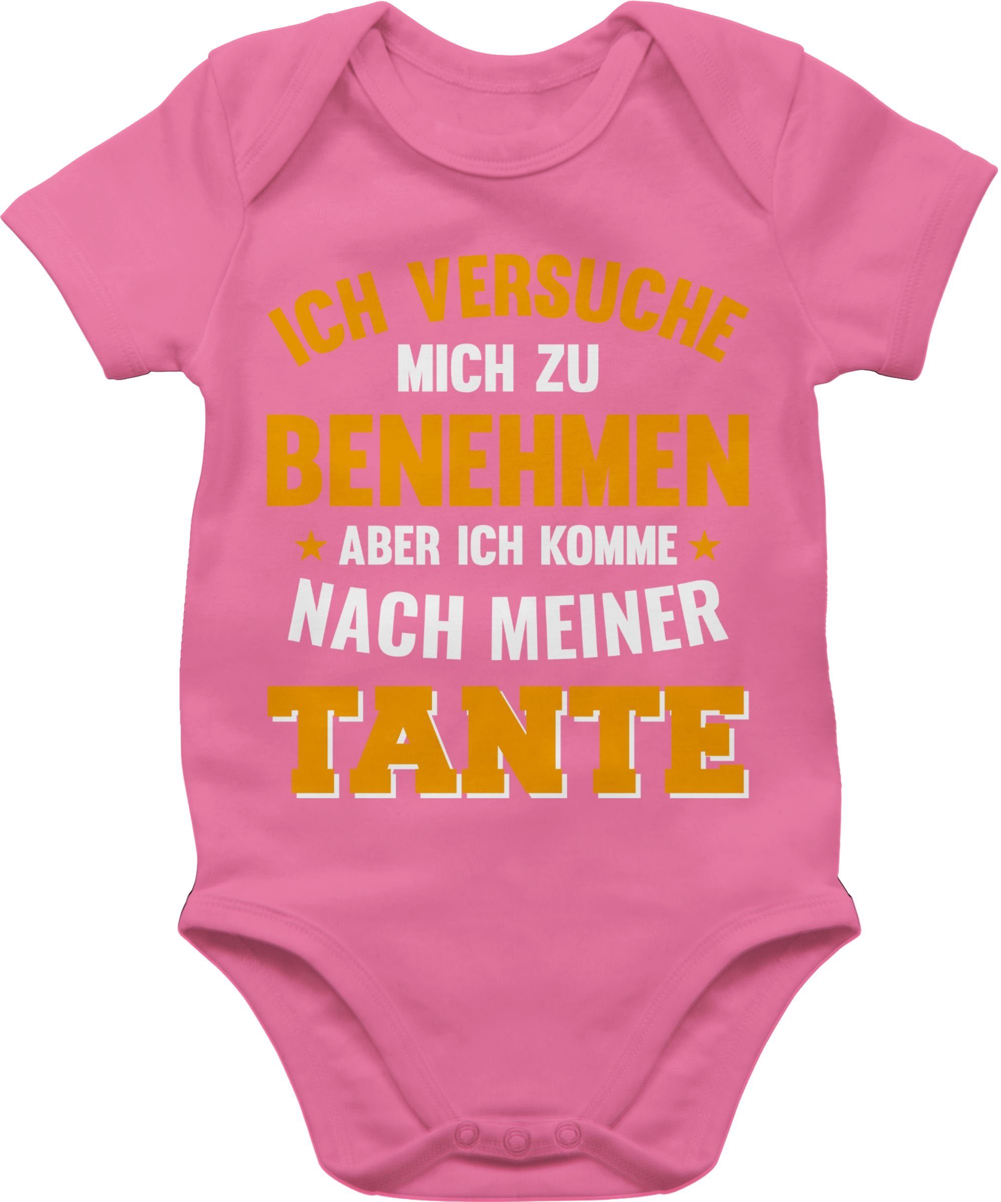 Shirtracer Shirtbody »Ich versuche mich zu benehmen aber ich komme nach
