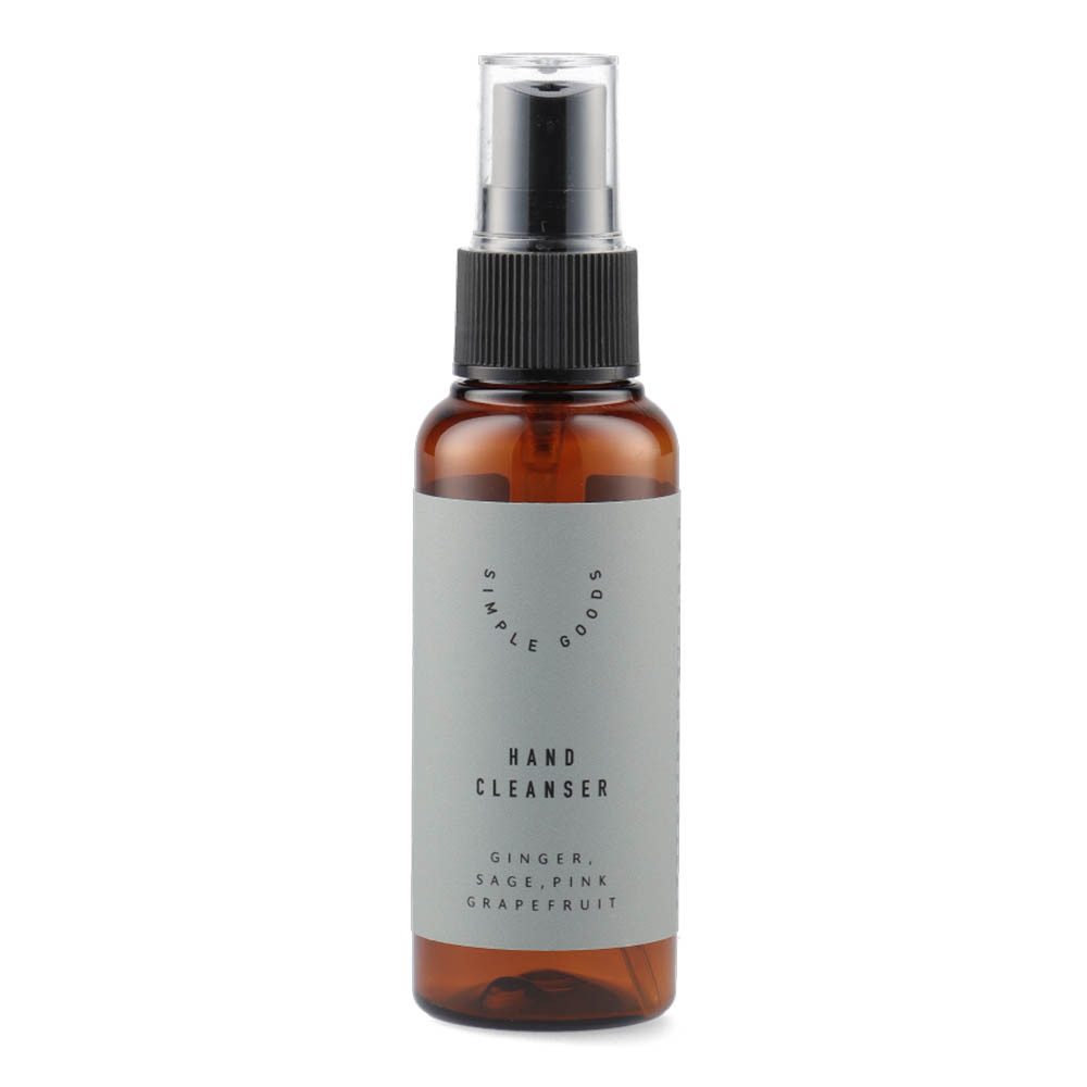 SIMPLE GOODS Ginger, Sage, Pink Grapefruit - Hand Cleanser 50ml Hand-Desinfektionsmittel