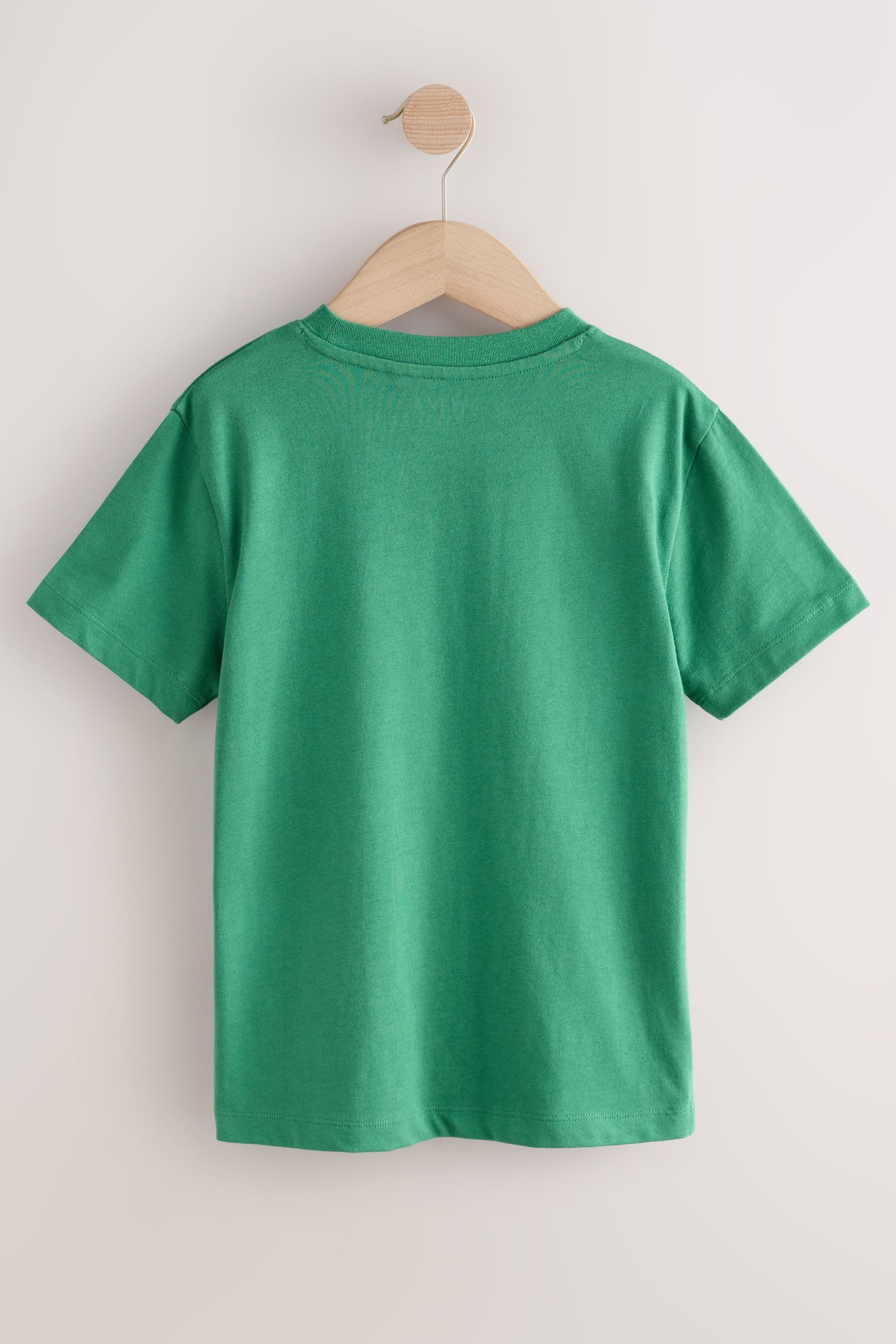 Next T-Shirt Regular Fit Kurzarm-T-Shirt (1-tlg) – Bild 2 von 4