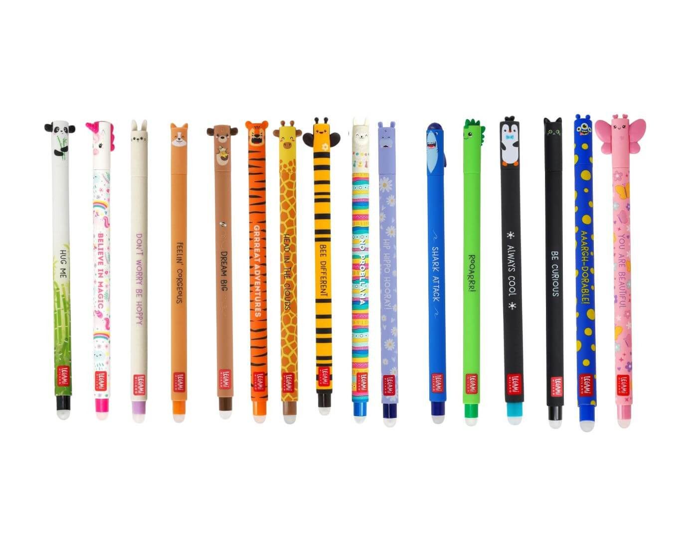 Legami Gelschreiber Legami Bundle - Set mit 16 löschbaren Gelstiften