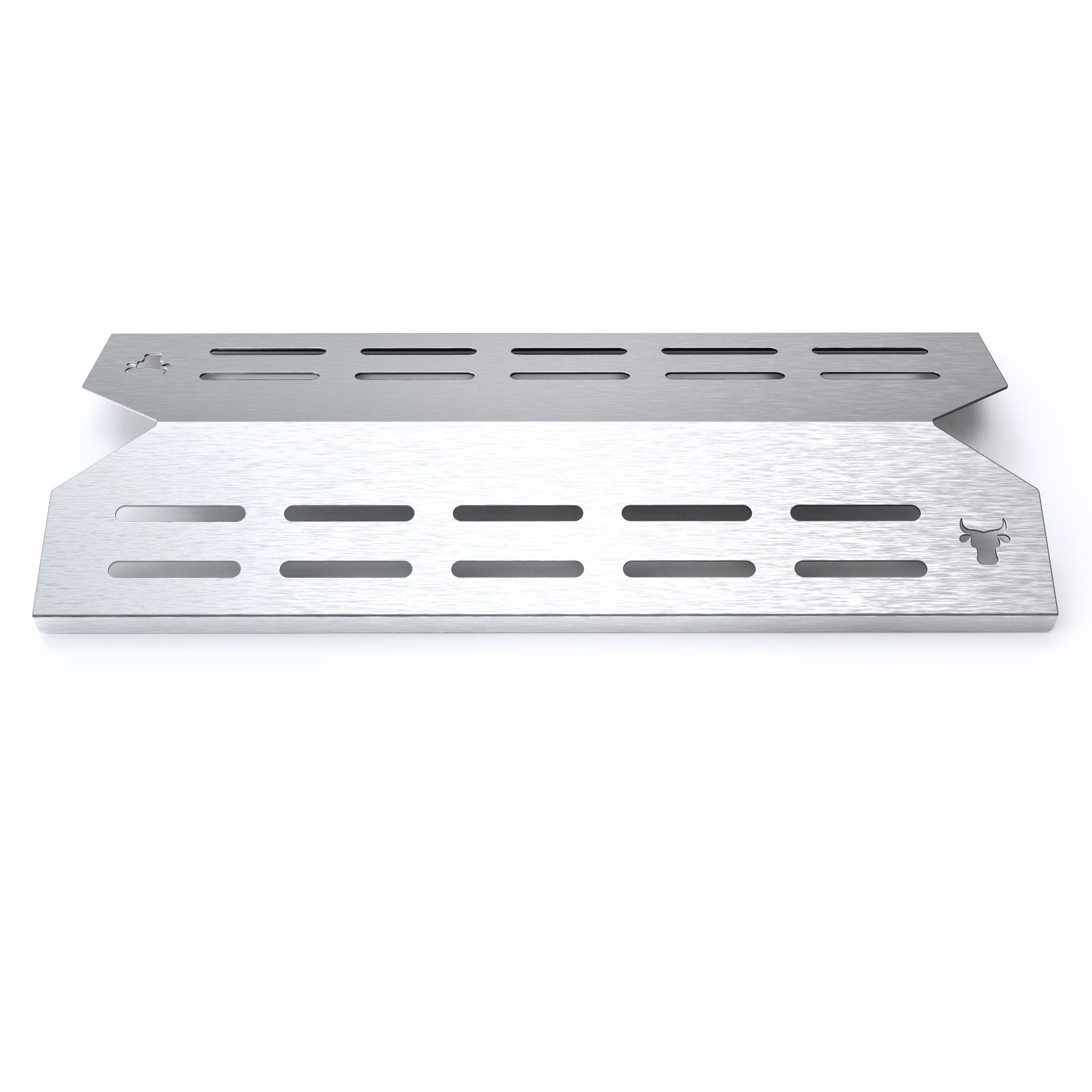 tuning-art Grillerweiterung GA25 Brennerabdeckung Set Edelstahl für Landmann Triton 3.0 und 3.1