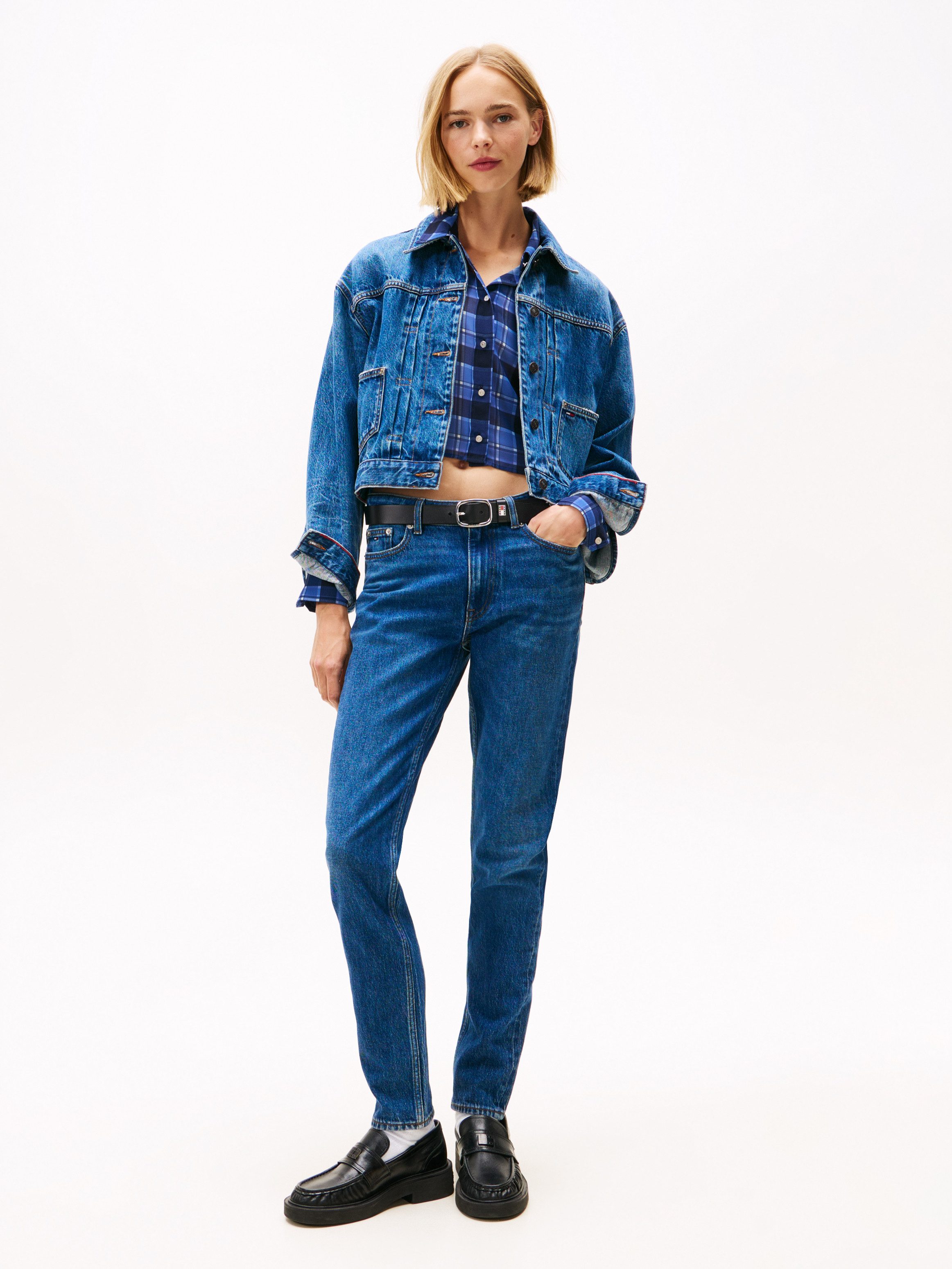 Tommy Jeans Straight-Jeans LUCY MR SLIM BI0152