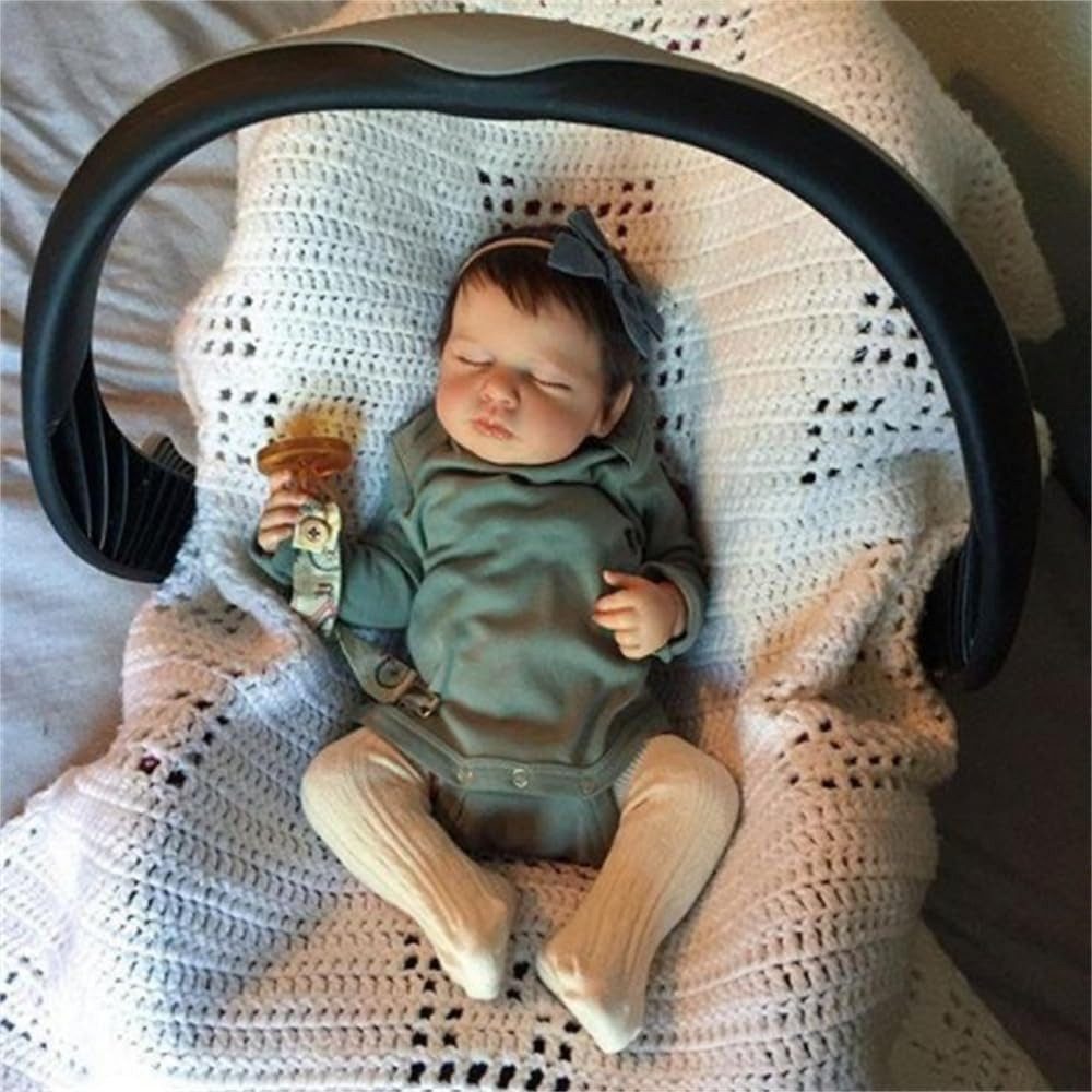 RWEUOQ Babypuppe 49Cm Baumwollkörper Mit Geschlossenen günstig online kaufen