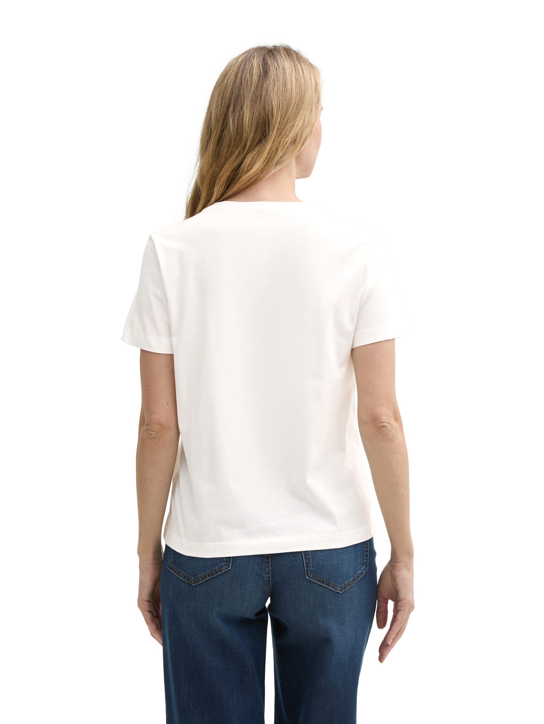 TOM TAILOR T-Shirt mit Frontprint günstig online kaufen