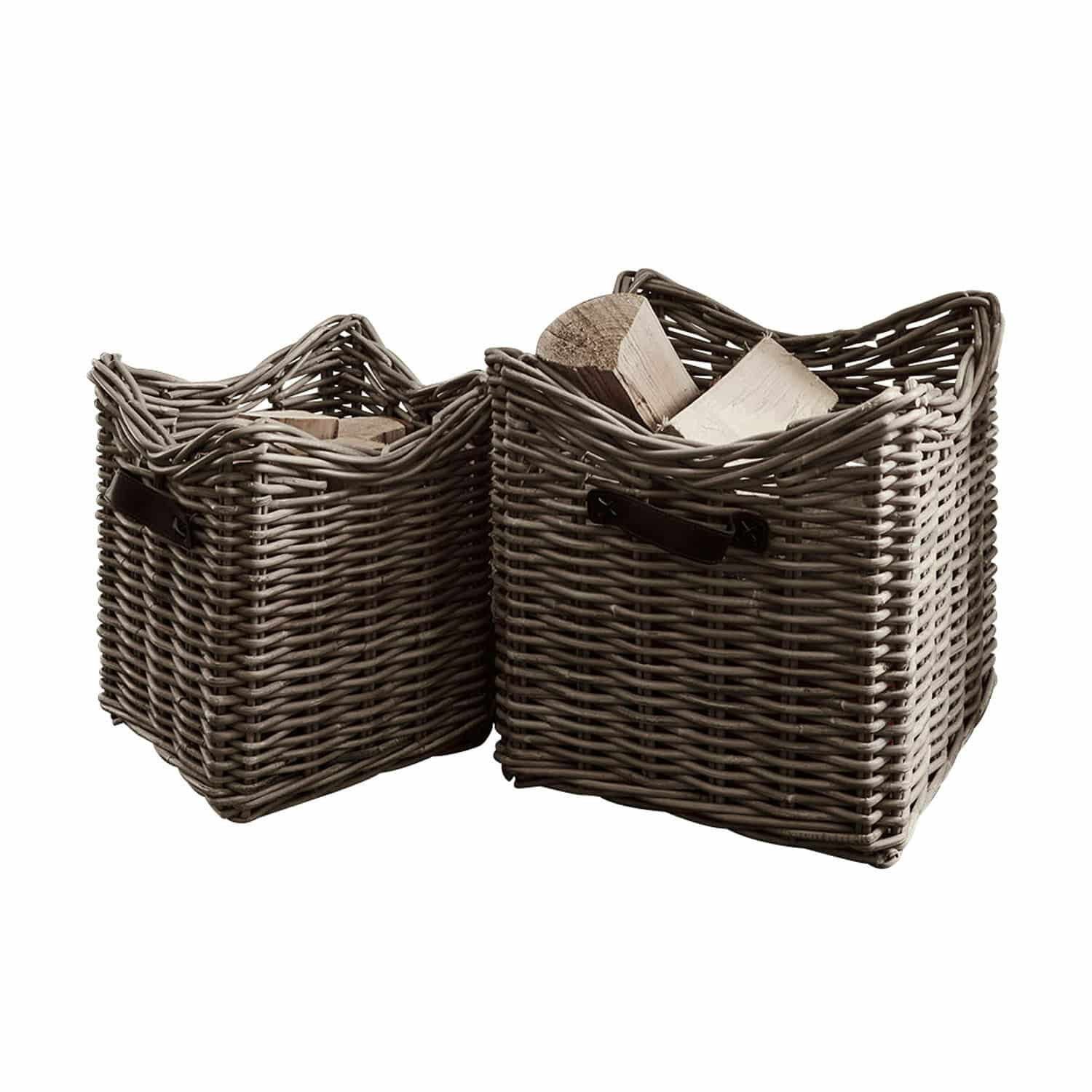 Mirabeau Dekokorb Korb 2er Set Morrilton braun (2er Set, 2er Set)