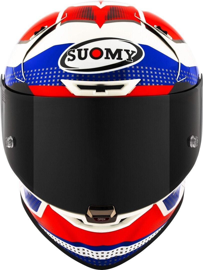 Suomy Motorradhelm SR-GP Evo Airspeed Helm, Notfallsystem-Polsterung (EQRS)