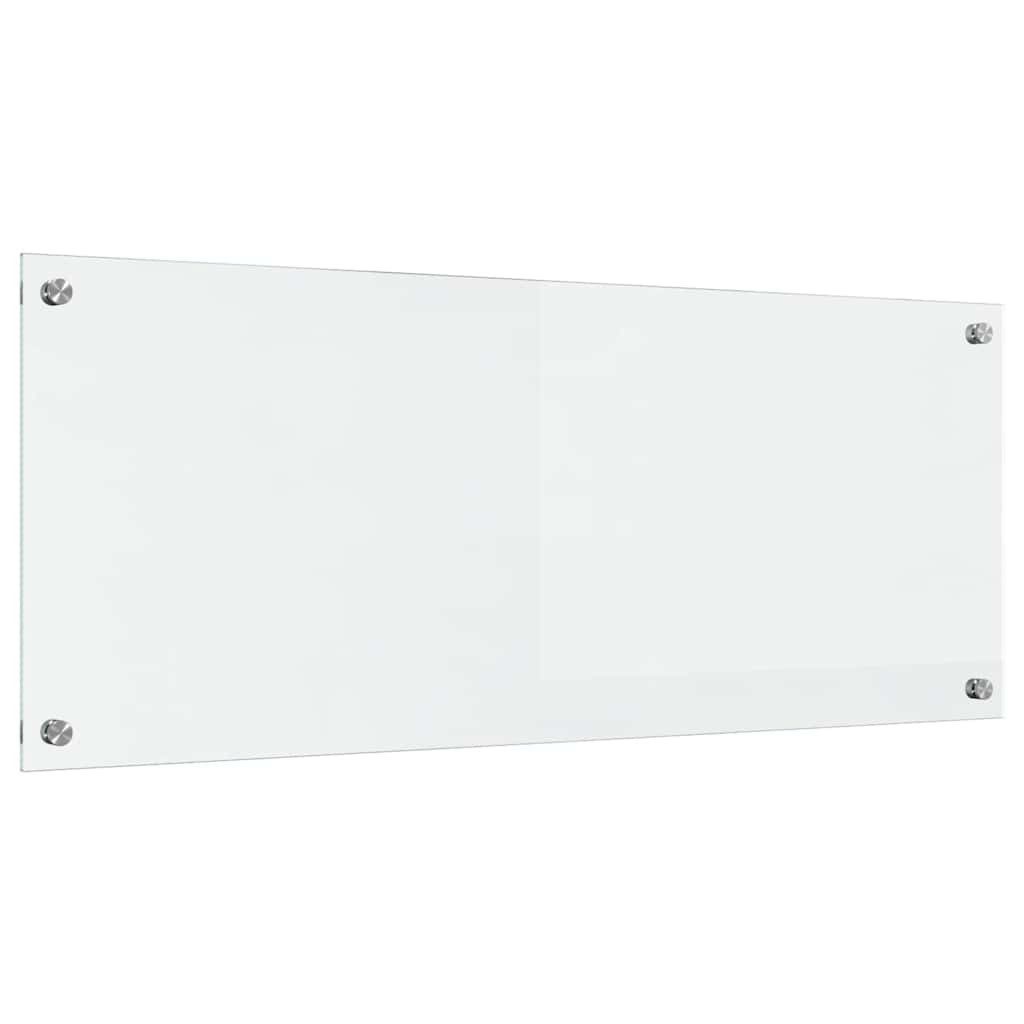 vidaXL Küchenrückwand Küchenrückwand Spritzschutz Küchenblende Transparent 100 x 40 x 0,8 cm