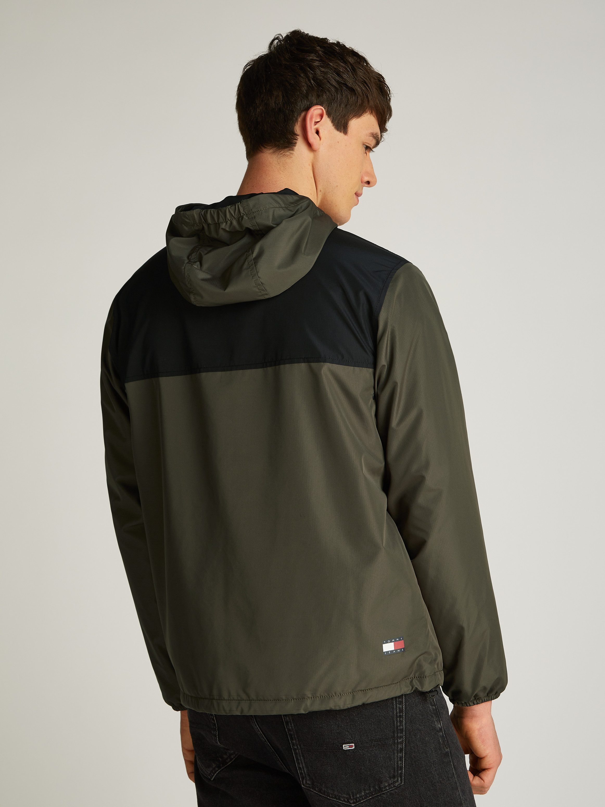 Tommy Jeans Windbreaker TJM FLEECE LINED CHICAGO JACKET mit Fleece-Futter günstig online kaufen