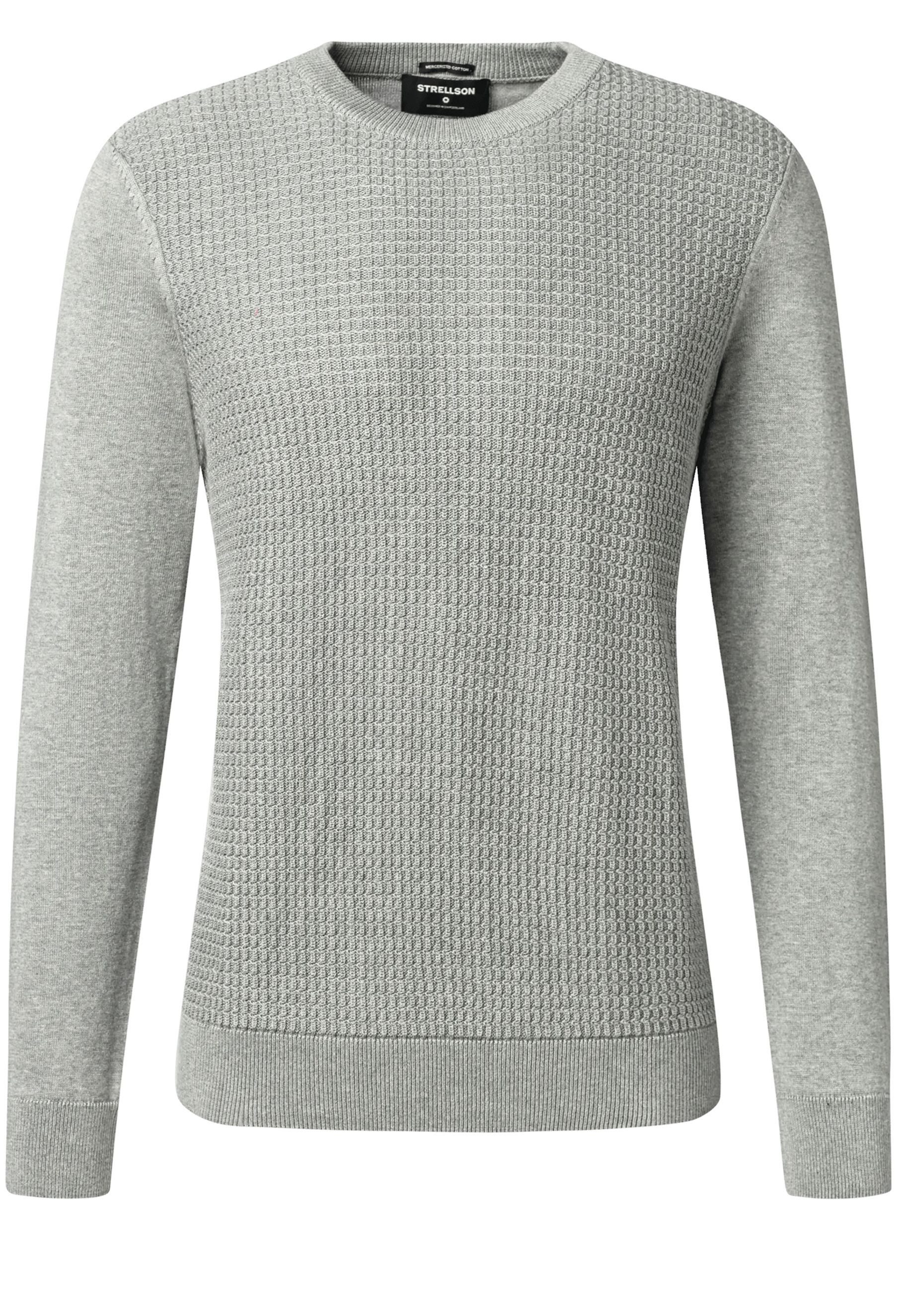 Strellson Strickpullover Adrian aus Waffelstrick (1-tlg)