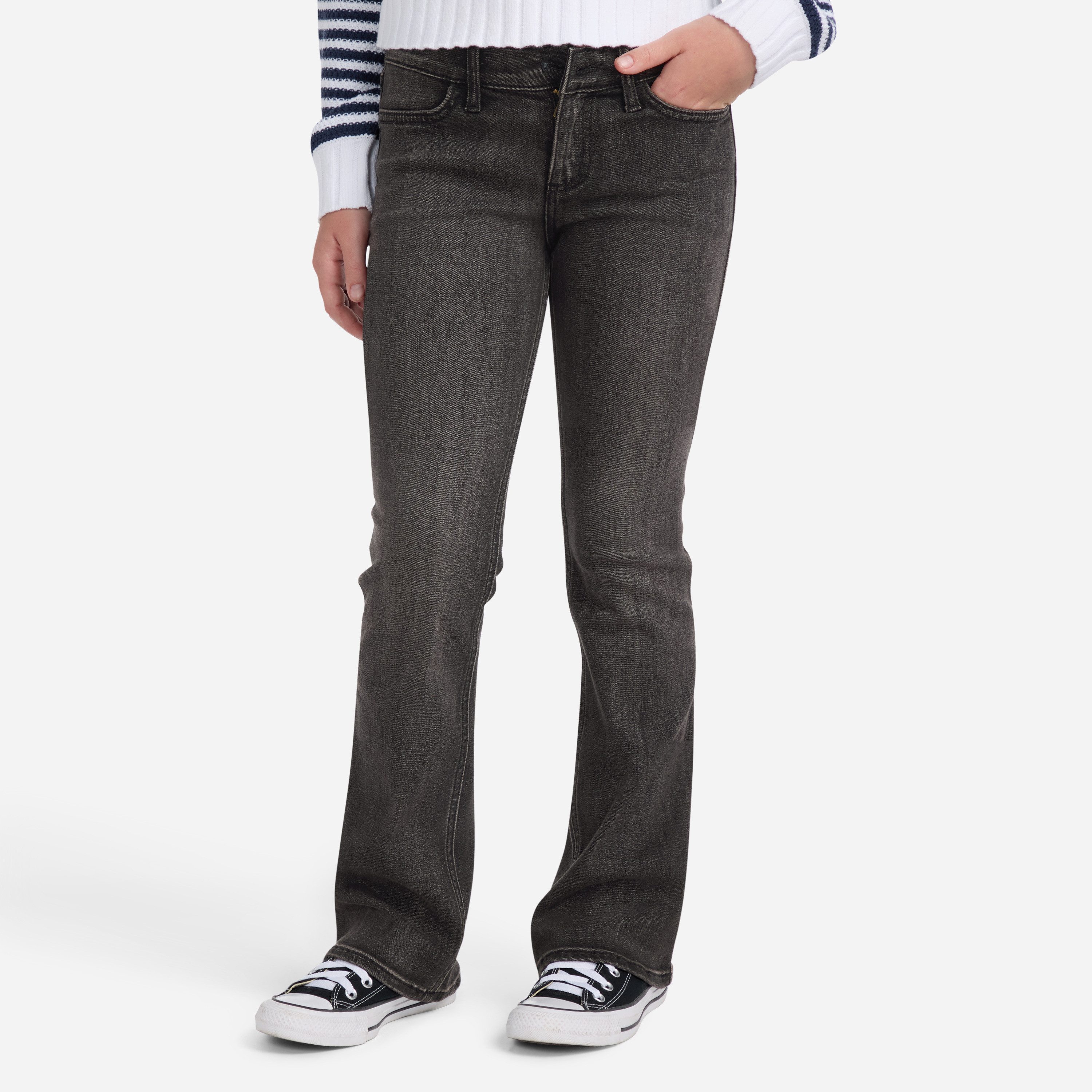 Abercrombie Kids Bootcut-Jeans AFG LOW RISE BOOTCUT JEANS mit niedriger Leibhöhe