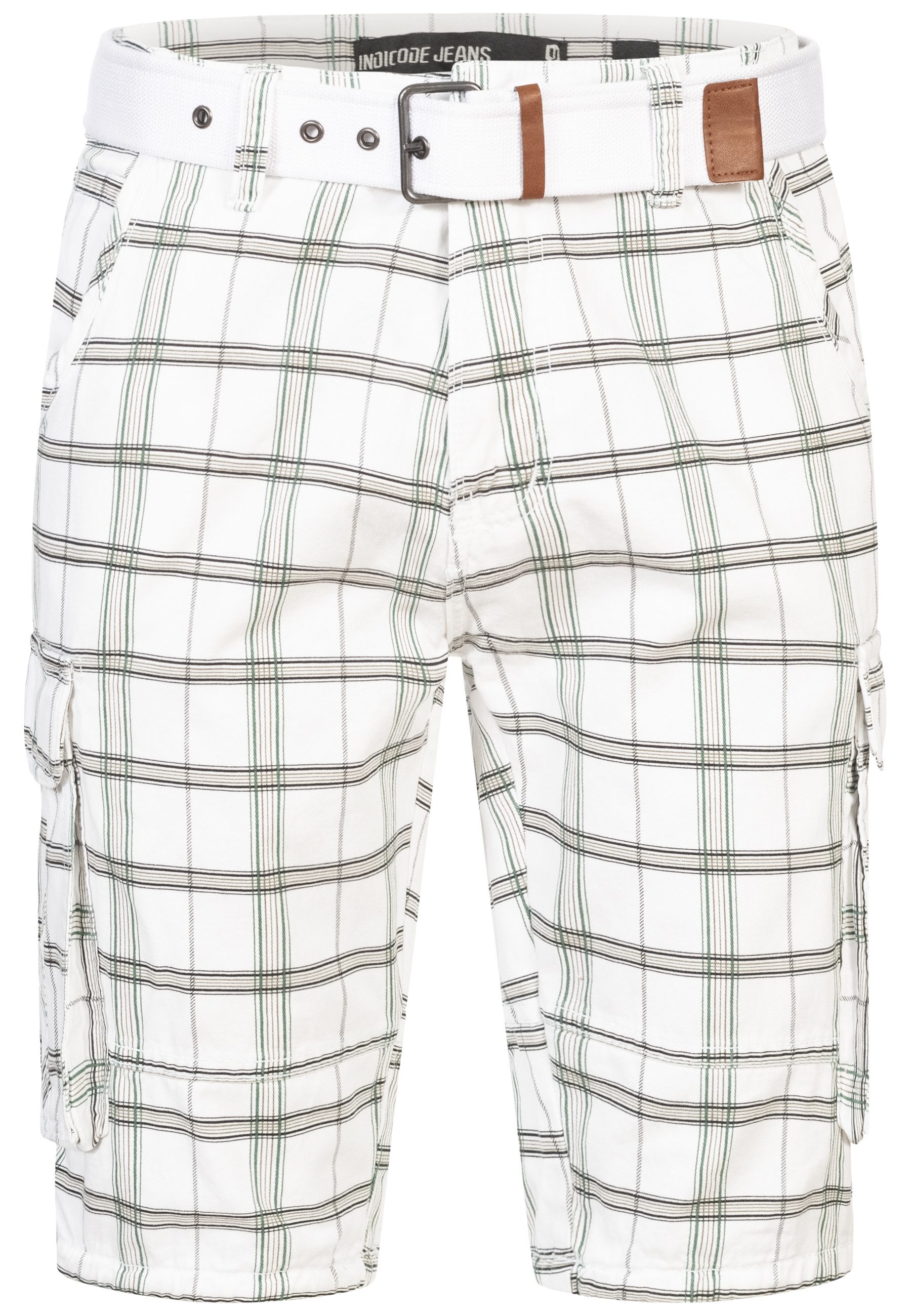 Indicode Cargoshorts Herren Monroe Cargo Cargo Shorts Herrenshorts mit 6 Ta günstig online kaufen