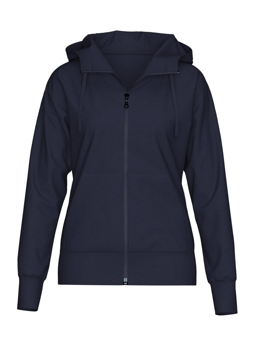 Trigema Sweatjacke TRIGEMA Kapuzenjacke (1-tlg)