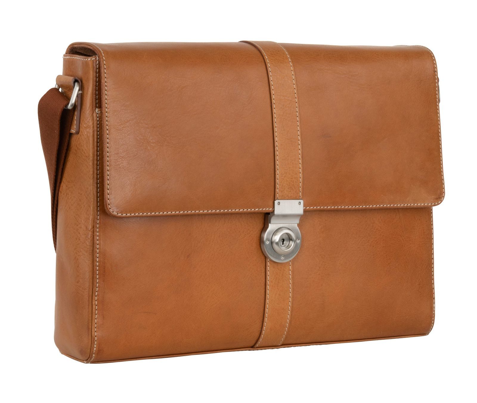 Leonhard Heyden Umhängetasche Umhängetasche 6855 (Set, 2-tlg), aus echtem Rindsleder