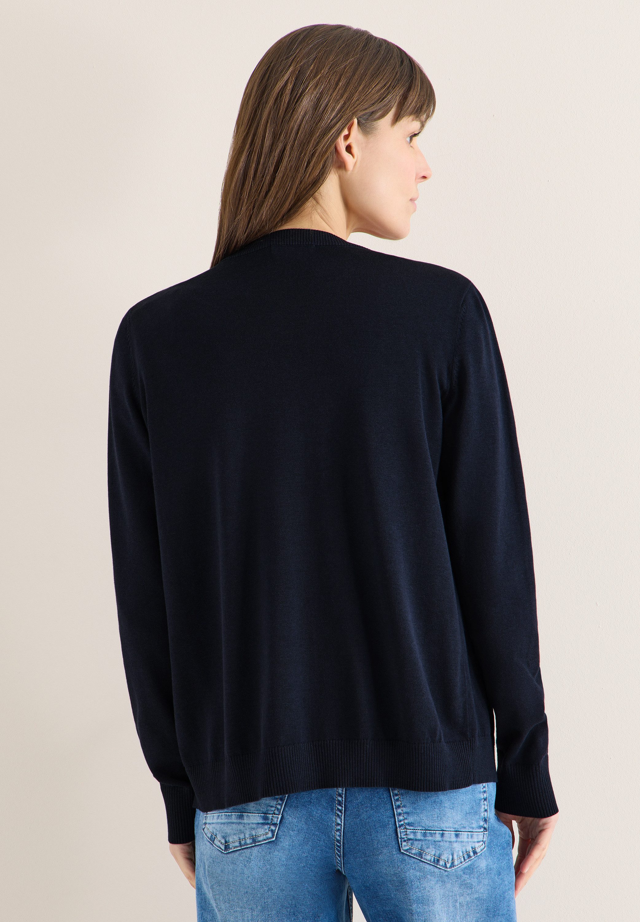CECIL Cardigan mit Rundhalsausschnitt
