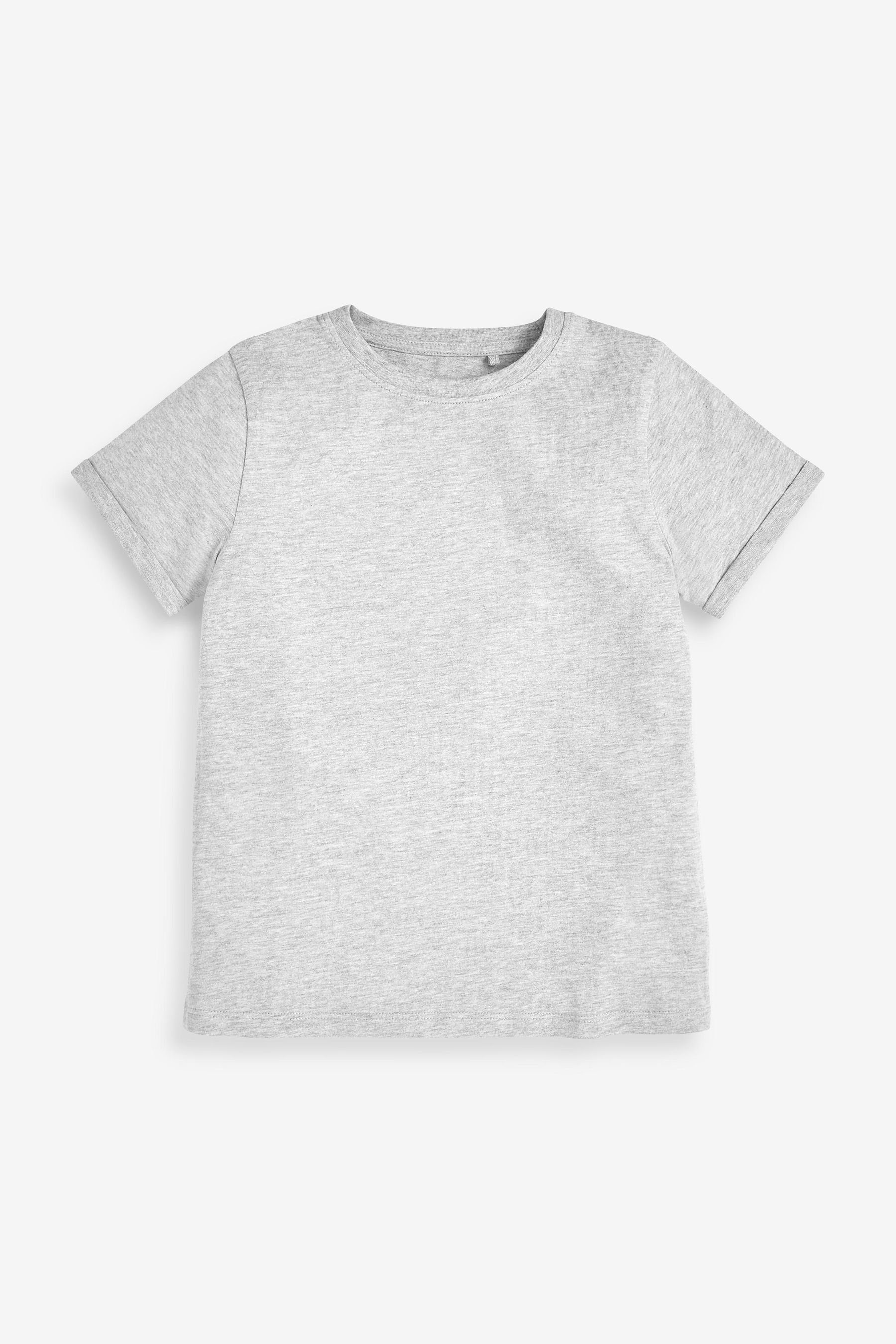Next T-Shirt Einfarbige T-Shirts in (7-tlg) Pastelltönen, 7er-Pack