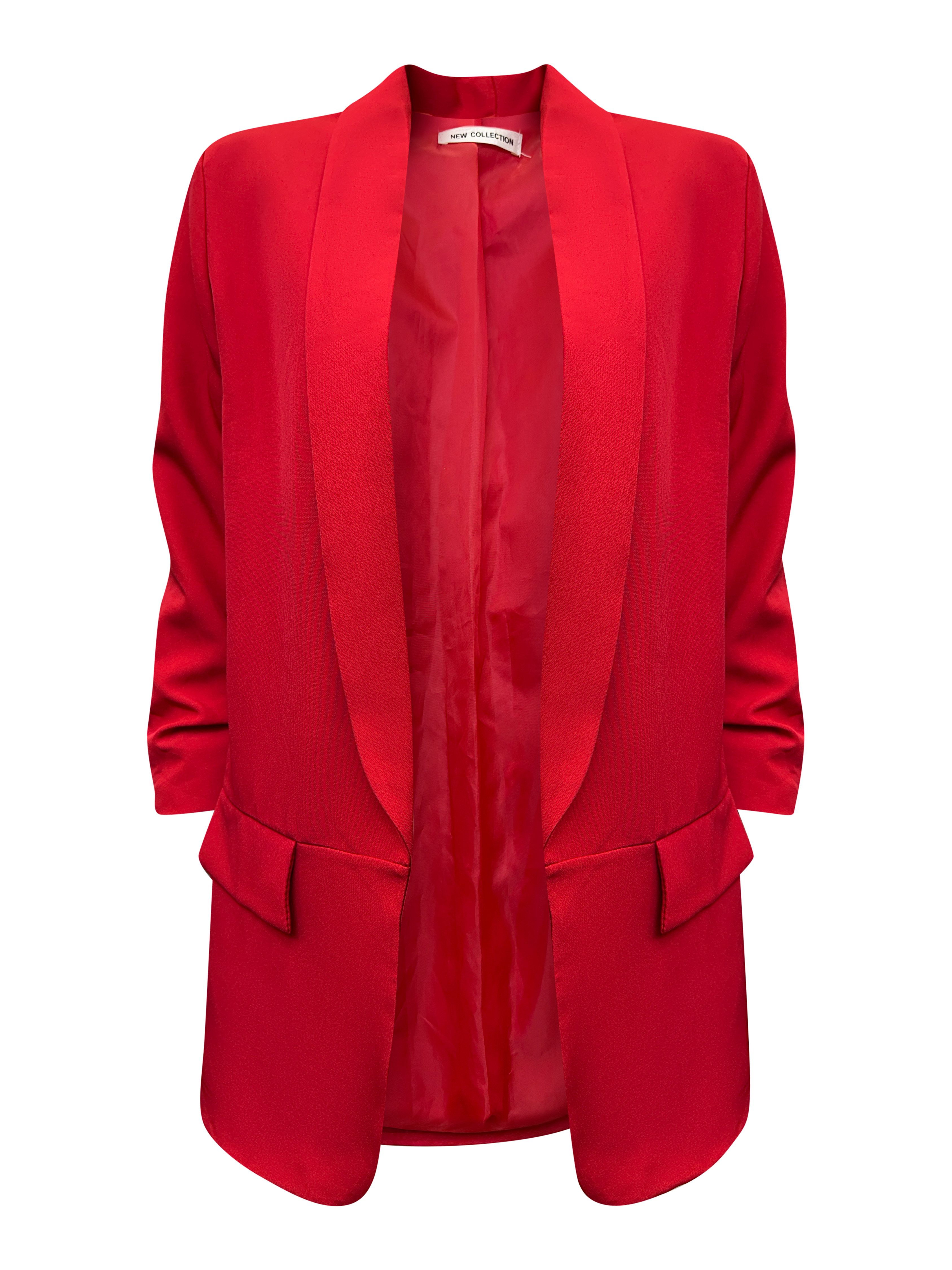 Worldclassca Longblazer Worldclassca Damen Blazer Longblazer 3/4 Arm mit Ra günstig online kaufen