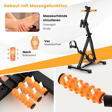 COSTWAY Heimtrainer Fitnessbike, verstellbar mit LCD