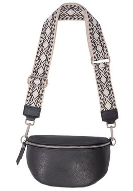 Seasons of April Umhängetasche Crossbody Bag Helen, Schultertasche Umhängetasche in Gr. M aus 100% Leder mit breitem Gurt