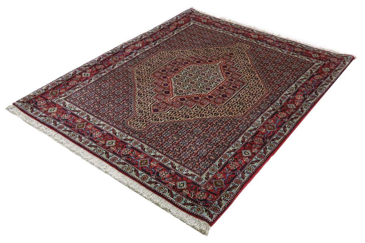 Orientteppich 124x156 Handgeknüpfter Höhe: mm Orientteppich rechteckig, Perserteppich, Trading, Sanandaj / Nain 12