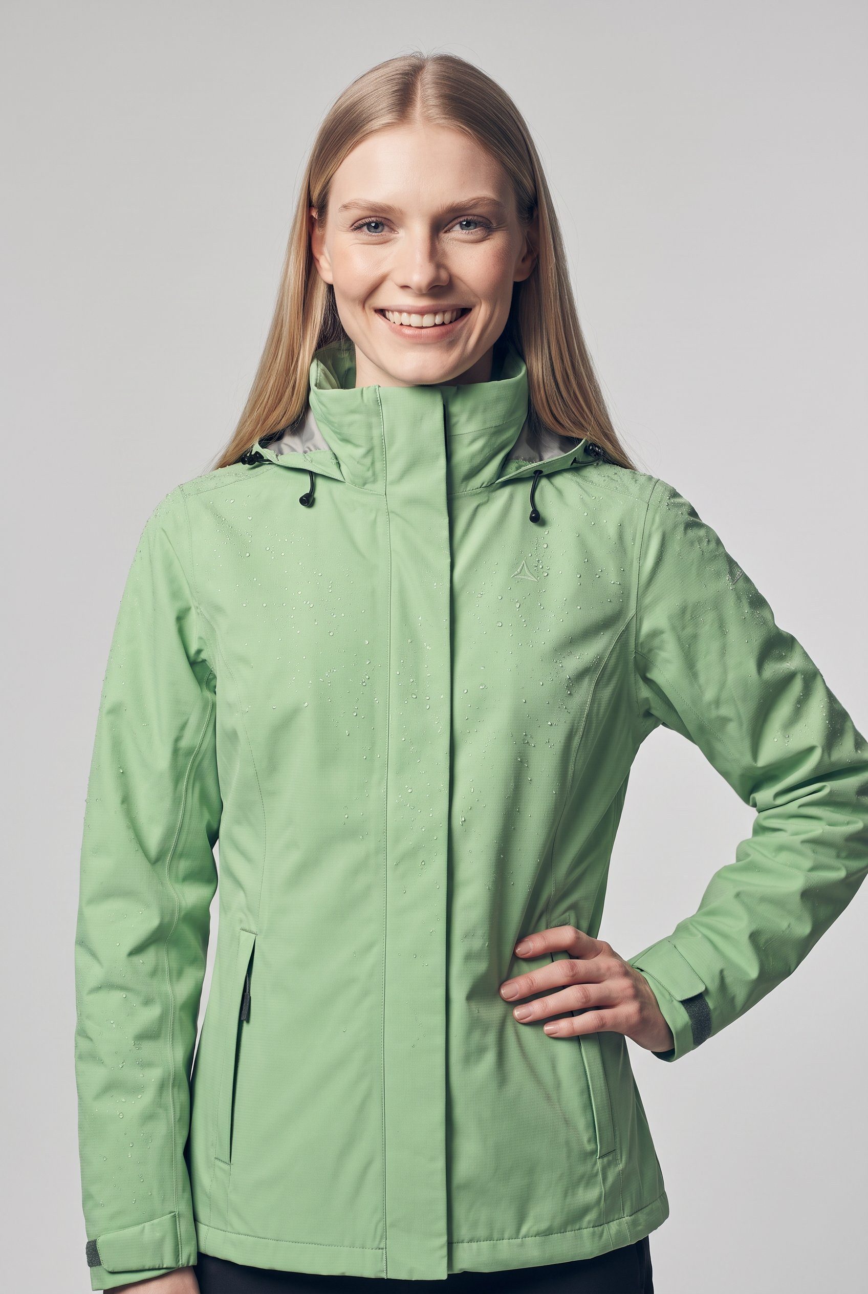 Schöffel Regenjacke Jacket Gmund L sportlicher Stil, wasserdicht, winddicht, atmungsaktiv, Übergangsjacke