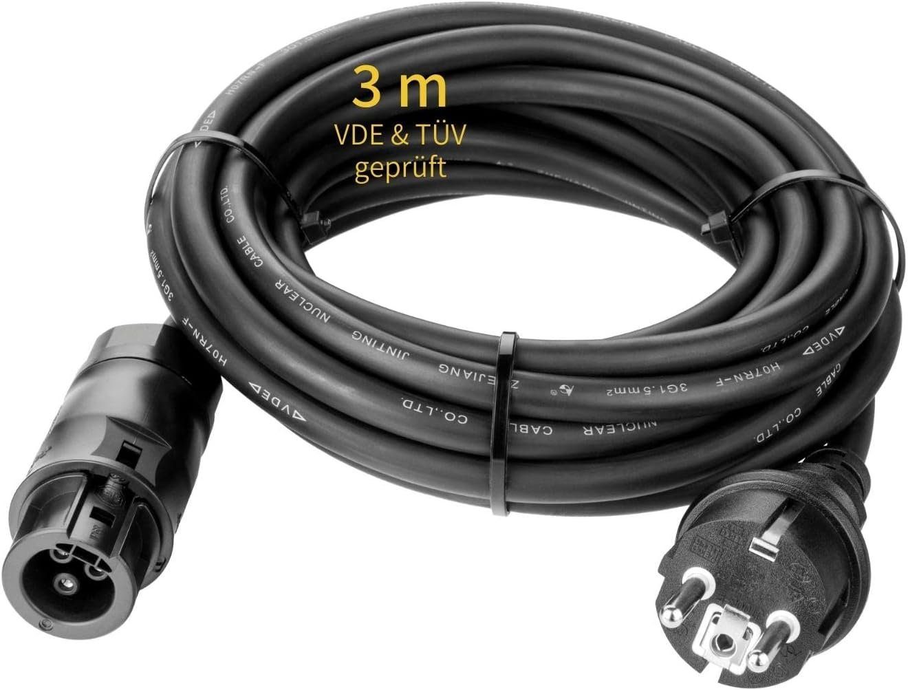 avoltik Wechselrichter 3-15 Meter Betteri BC01 Schuko Adapter Solar Kabel PV Steckdose Netz