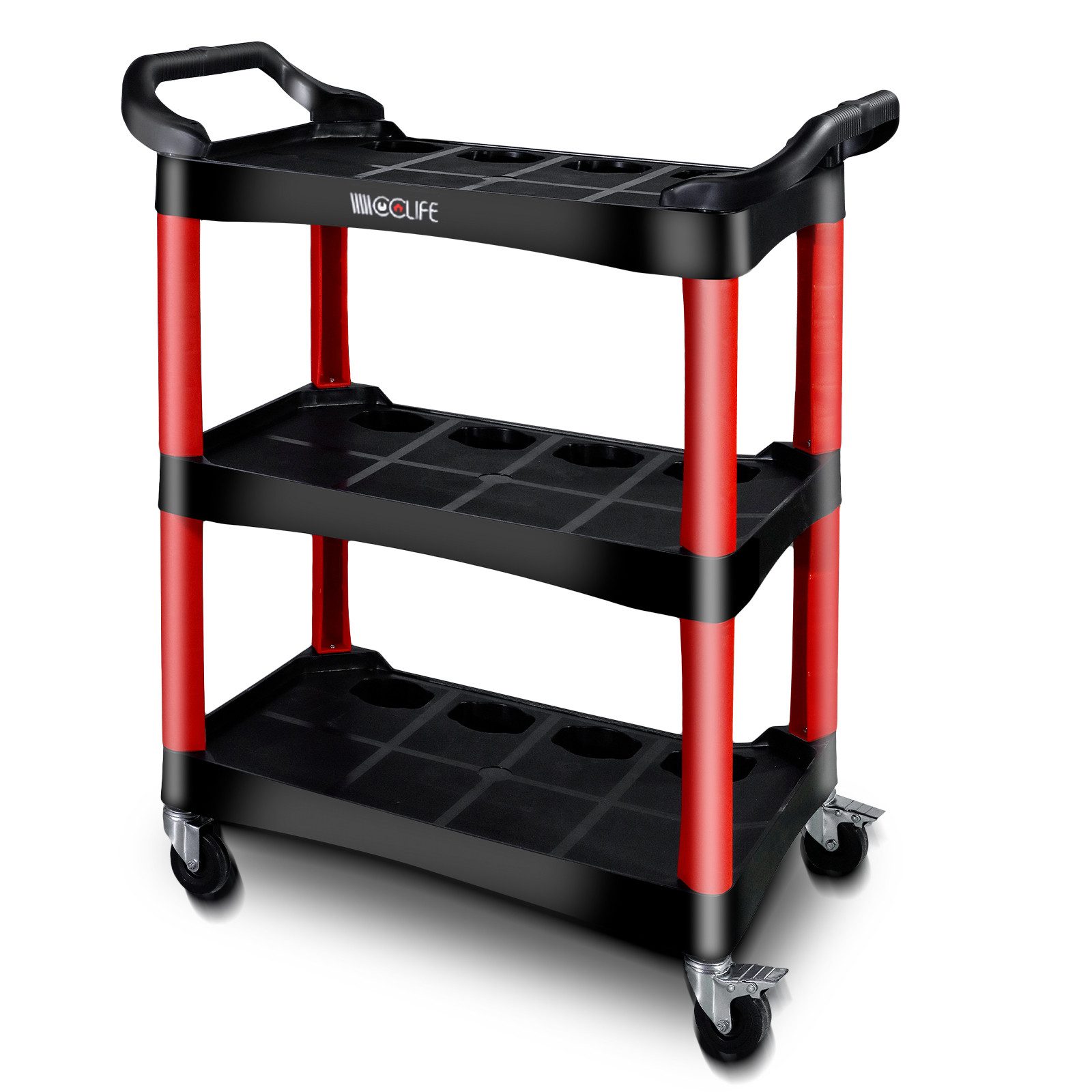 CCLIFE Werkstattwagen Werkstattwagen Werkzeugwagen Rollwagen Montagewagen 87x43x68 cm