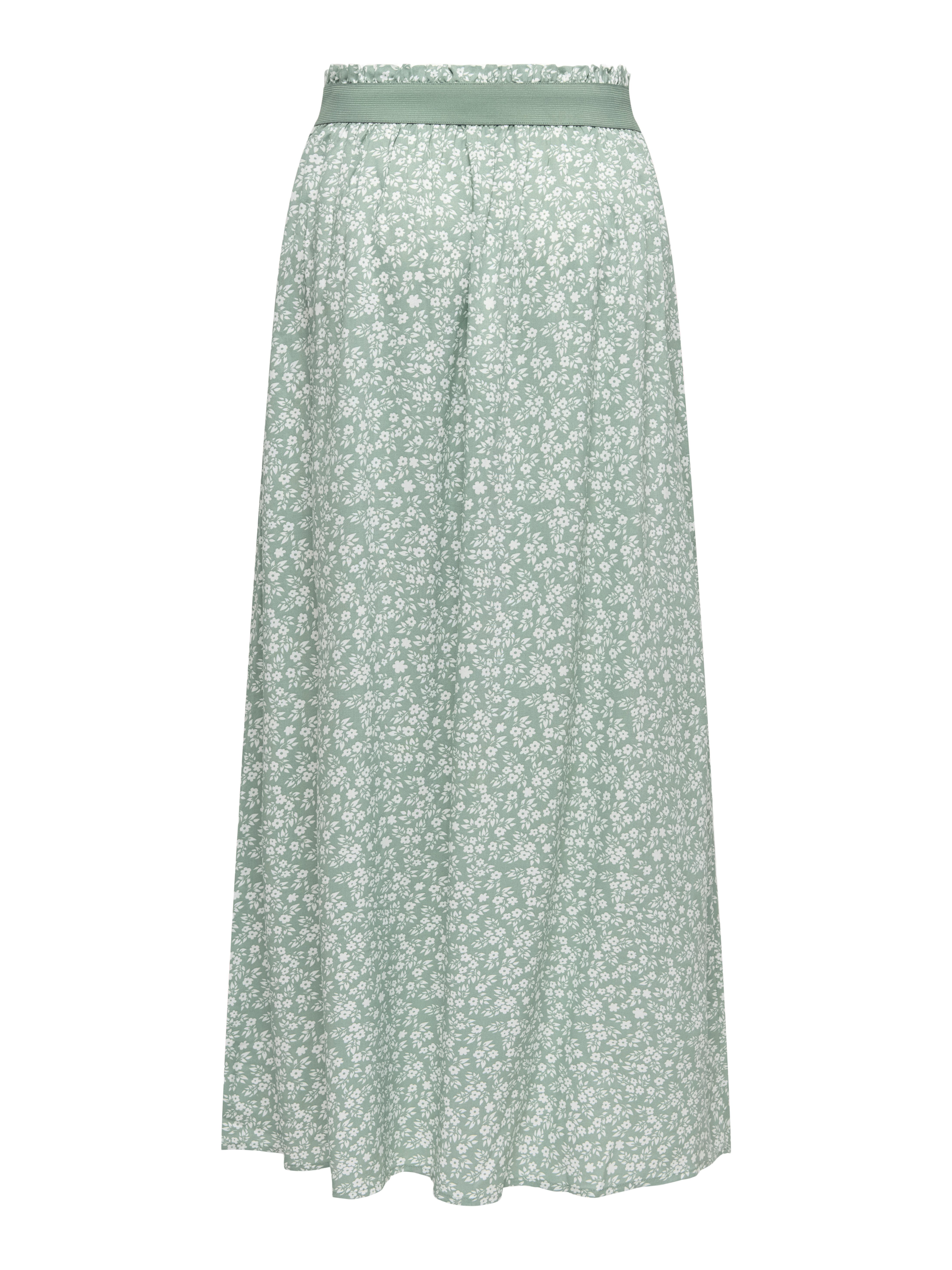 ONLY Maxirock ONLVENEDIG AOP LIFE LONG SKIRT Viskose, wadenlang