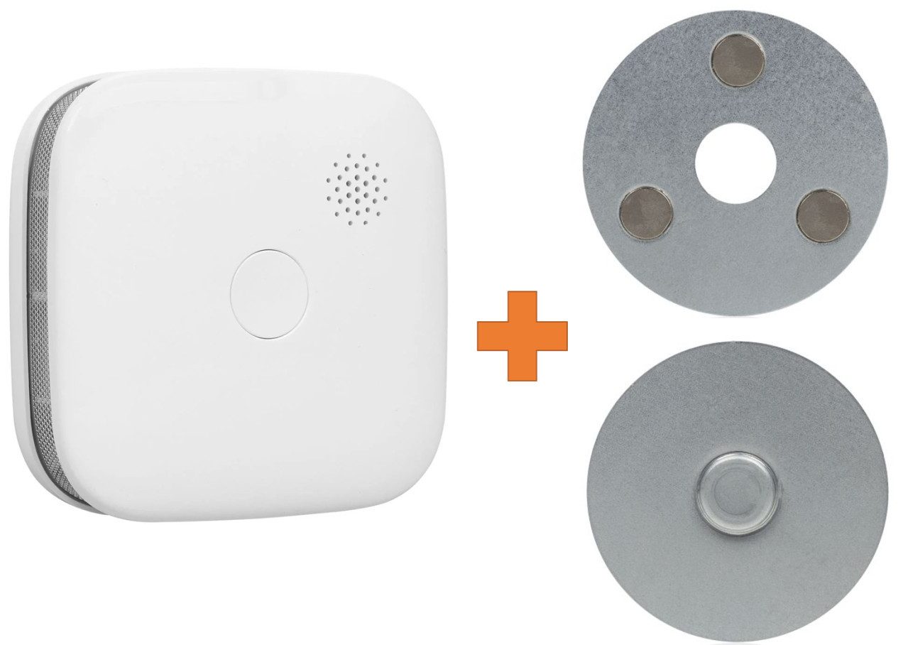 smartwares Smartwares WiFi-Rauchmelder weiß, 85 dB, FSM-12601 Rauchmelder