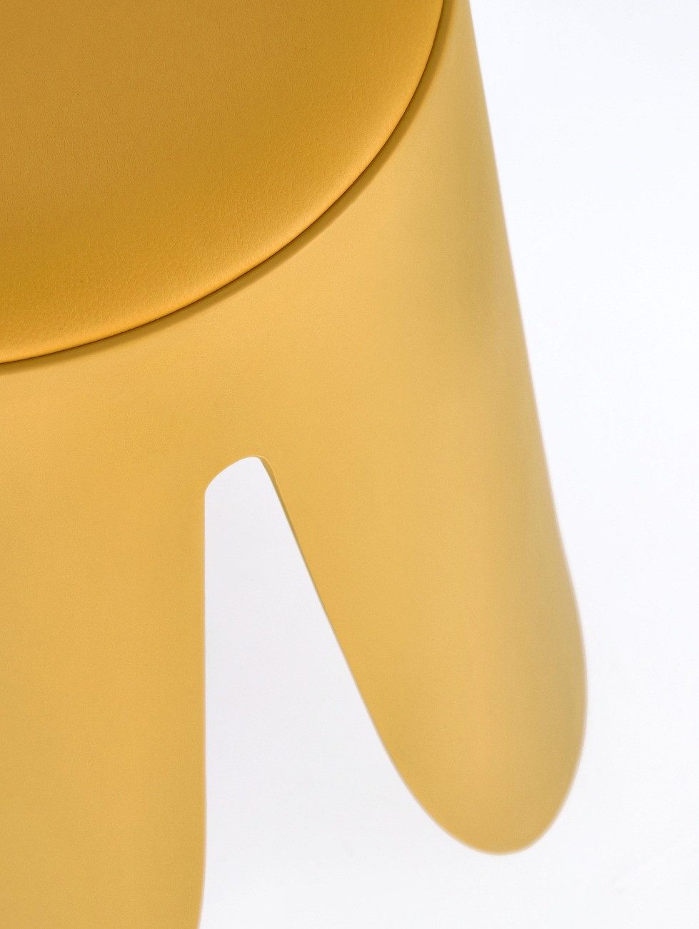 Bizzotto Hocker Imogen aus Kunstleder, Senf günstig online kaufen