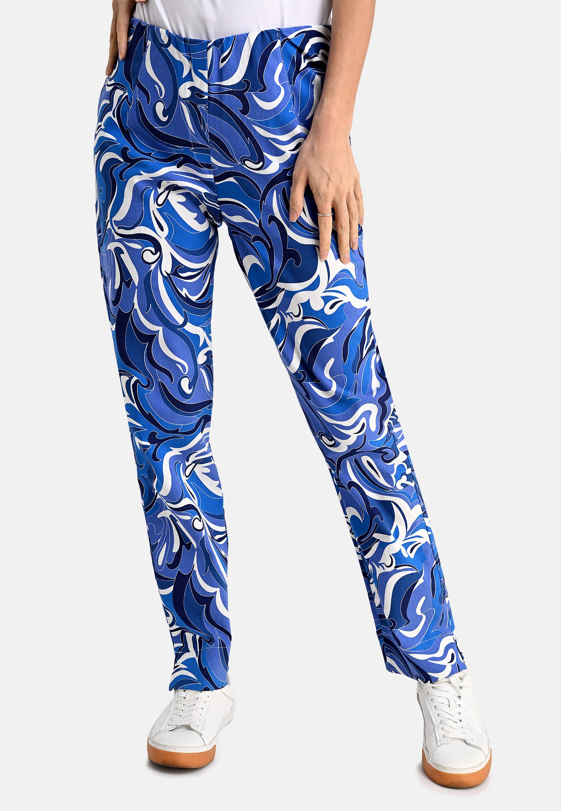 BICALLA Culotte Stretch-Hose mit Ornament-Print in günstig online kaufen
