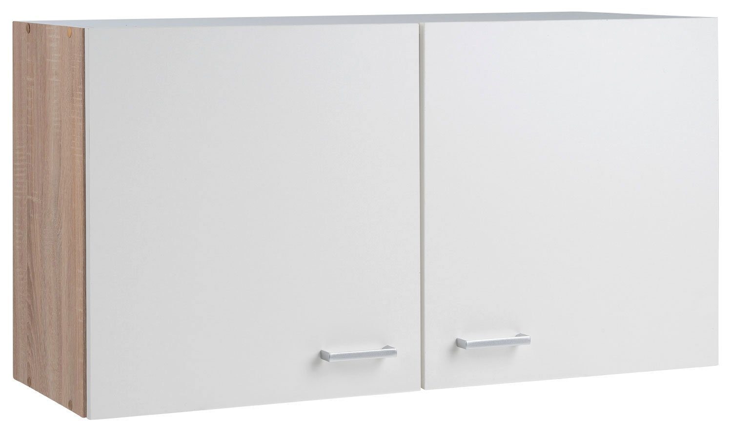 Hängeschrank 100 SONEA von Menke Möbel Weiss / Sonoma Eiche günstig online kaufen