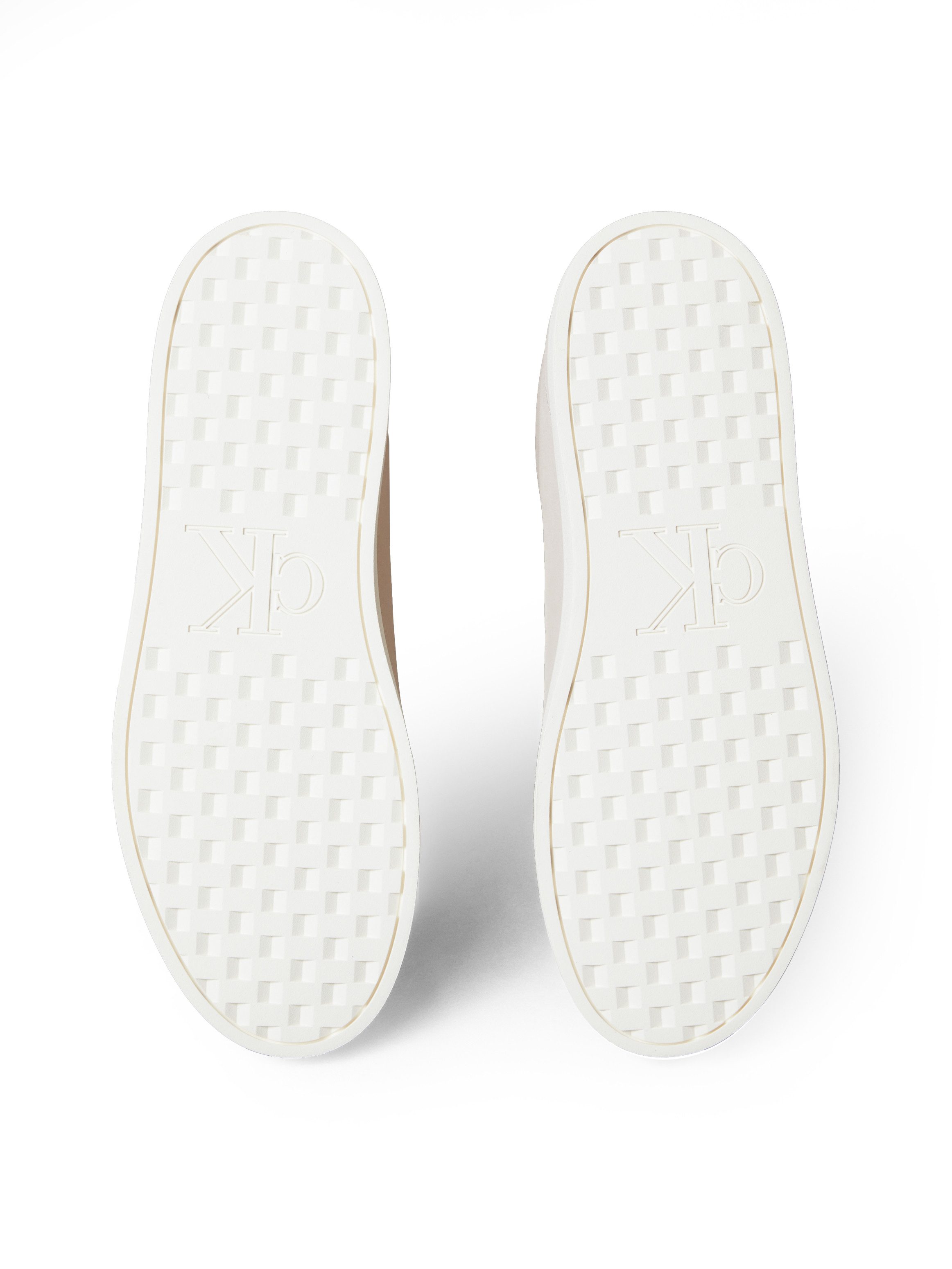 Calvin Klein Jeans 3 CUPSOLE PU Plateausneaker, Freizeitschuh, Halbschuh, Schnürschuh mit gepolstertem Schaftrand