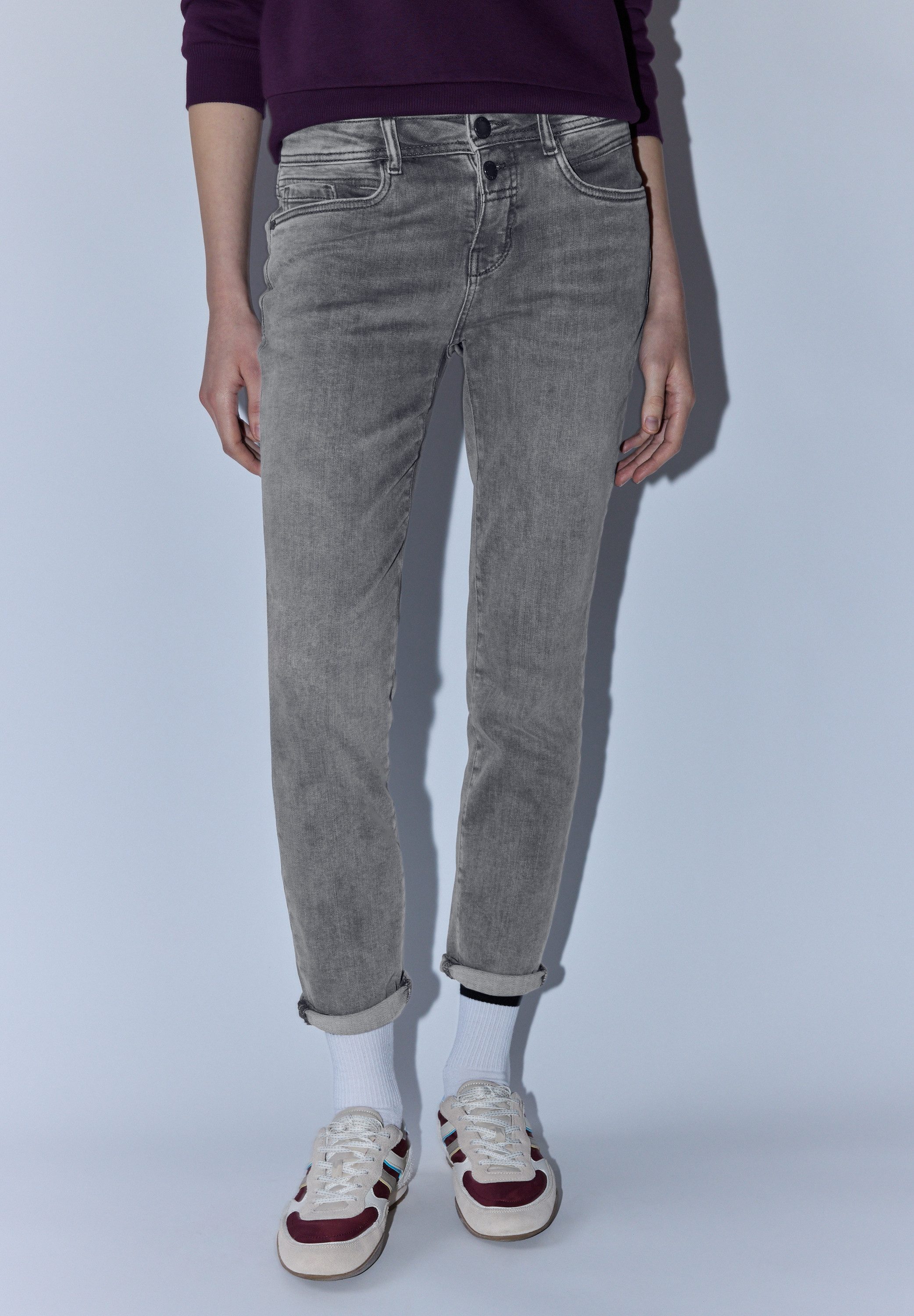 STREET ONE STUDIO Comfort-fit-Jeans 5-Pocket-Style günstig online kaufen