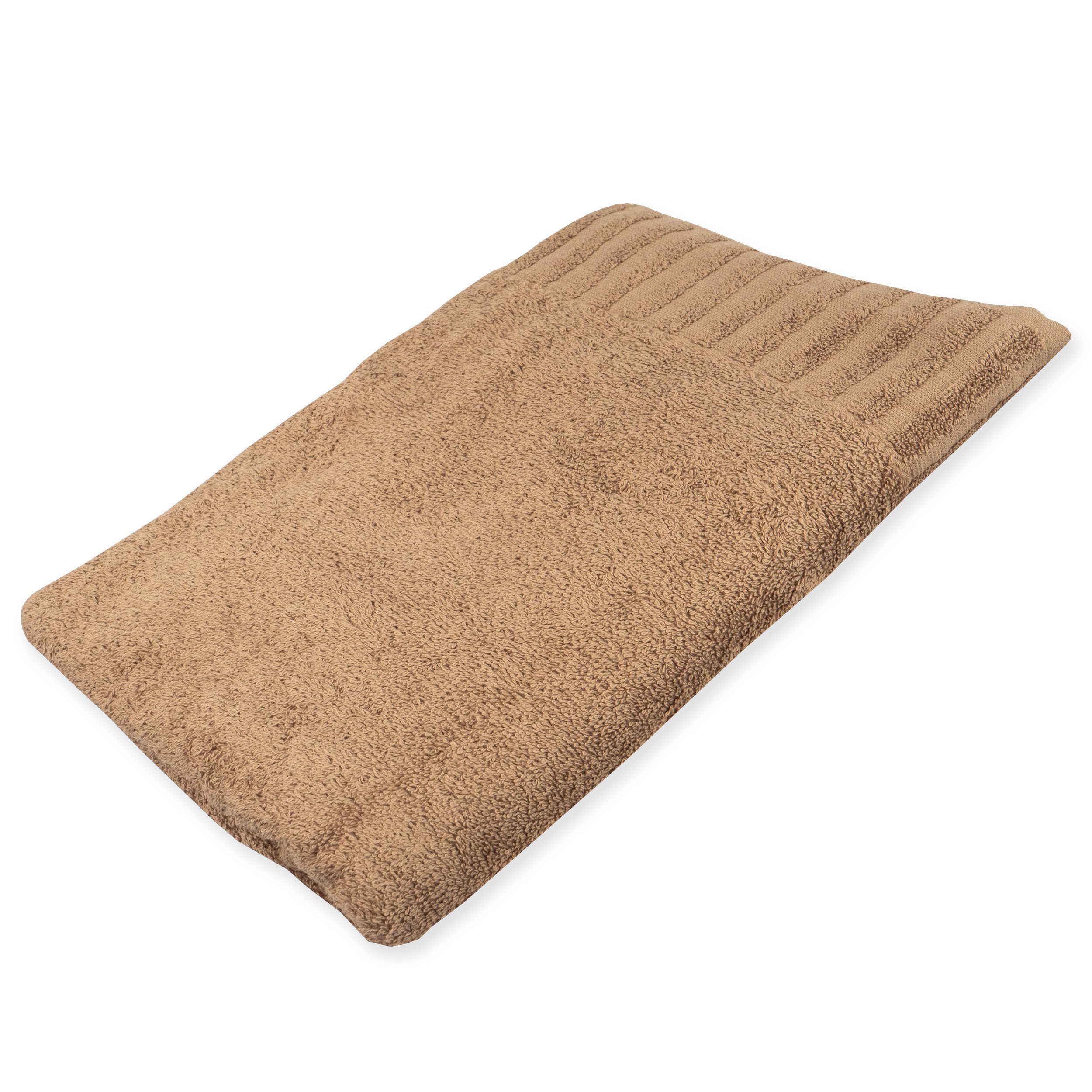 Casa Colori Badetuch Uni, Frottier (1-St), günstig online kaufen