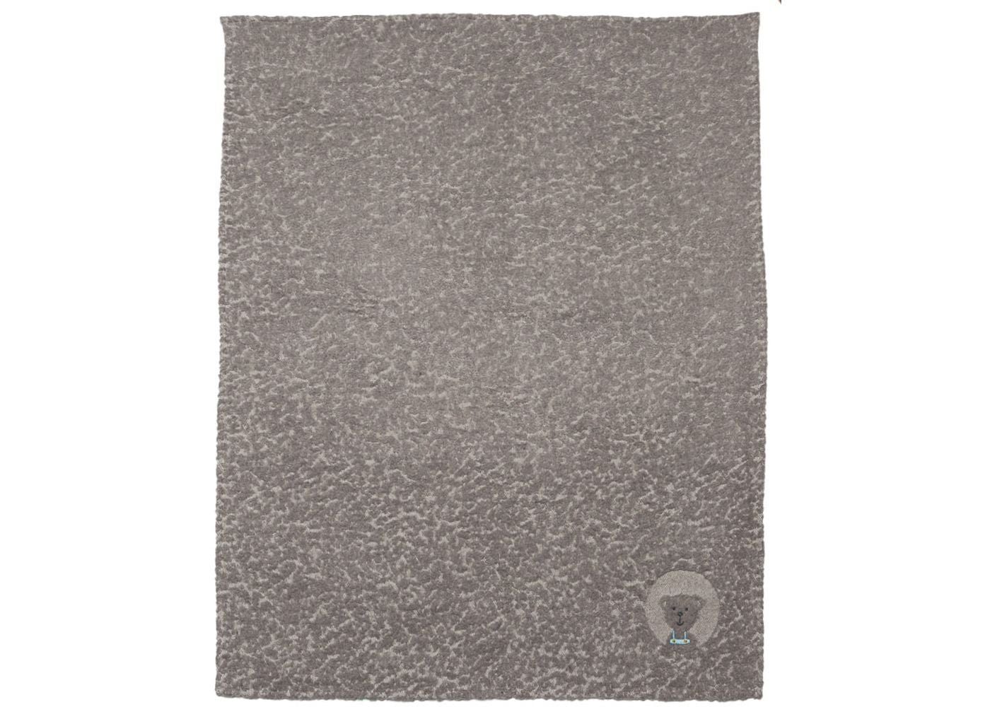 Babydecke Teddy 'Bär' 75 x 100 cm Rauch - Beige, DAVID FUSSENEGGER