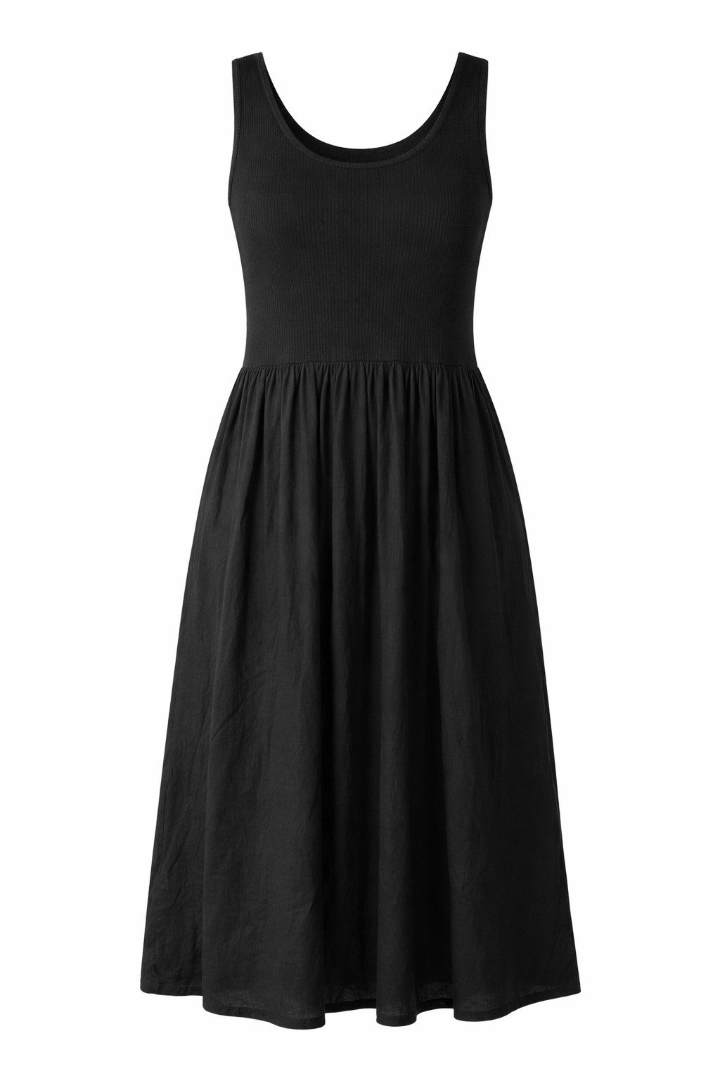 ITALY VIBES Sommerkleid - ärmelloses Kleid Damen - Midikleid - Jerseykleid - Strandkleid ONE SIZE / passend für Größe XS - L