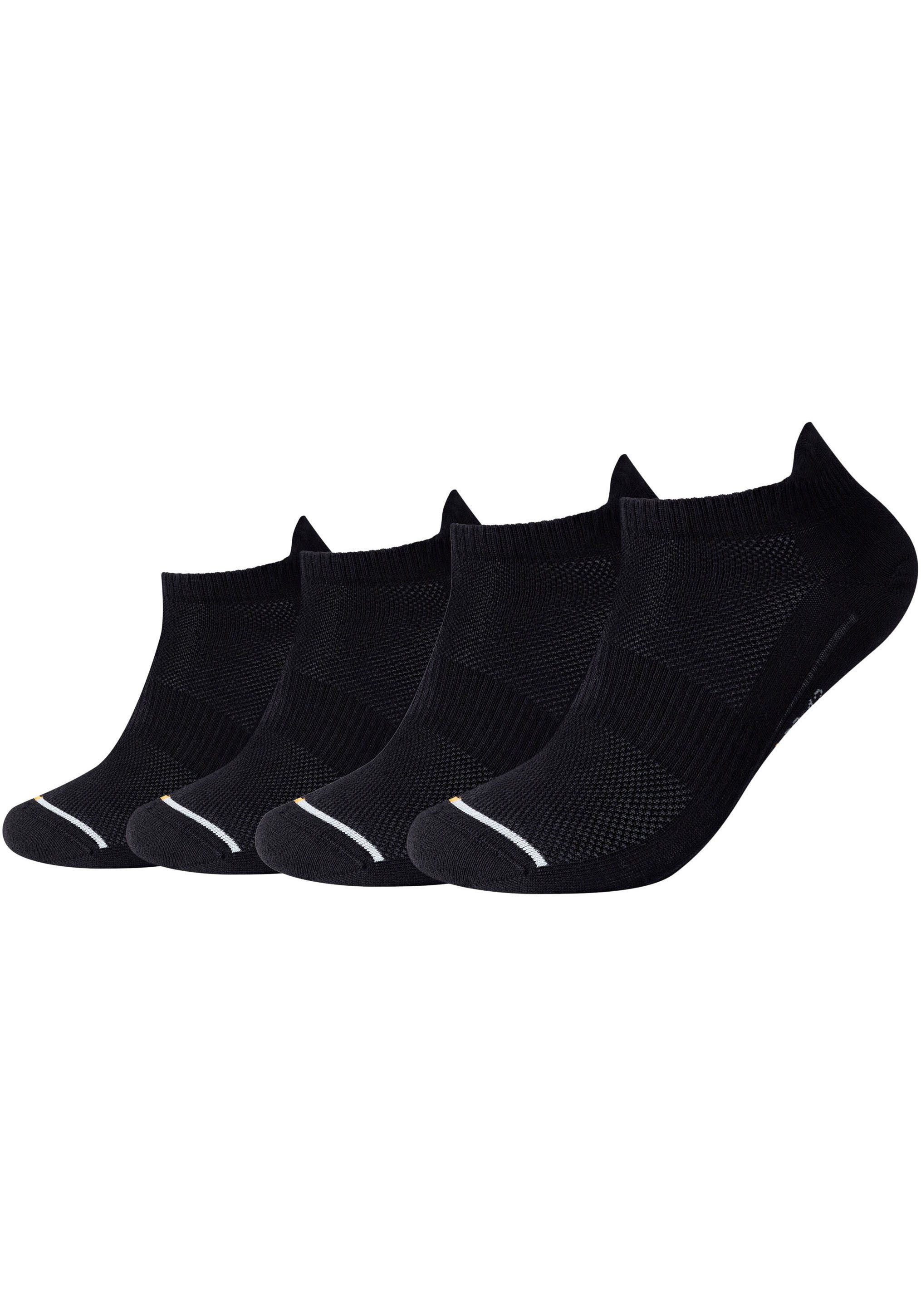Camano Sneakersocken function (4-Paar) mit Micro-Plüsch an Ferse und Zehen günstig online kaufen